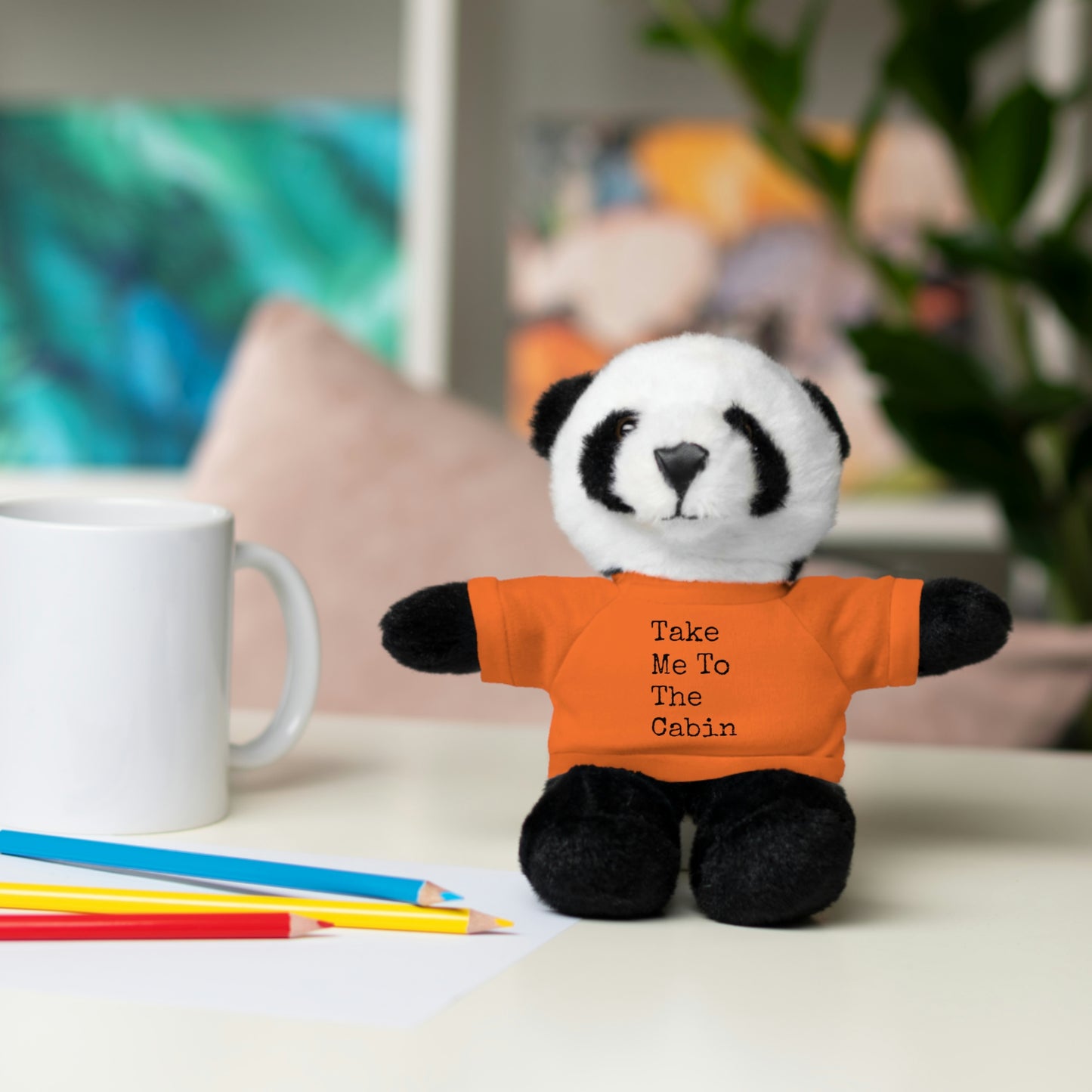 Take Me To The Cabin - 3+ Toddler / Child - Stuffed Animals with Tee