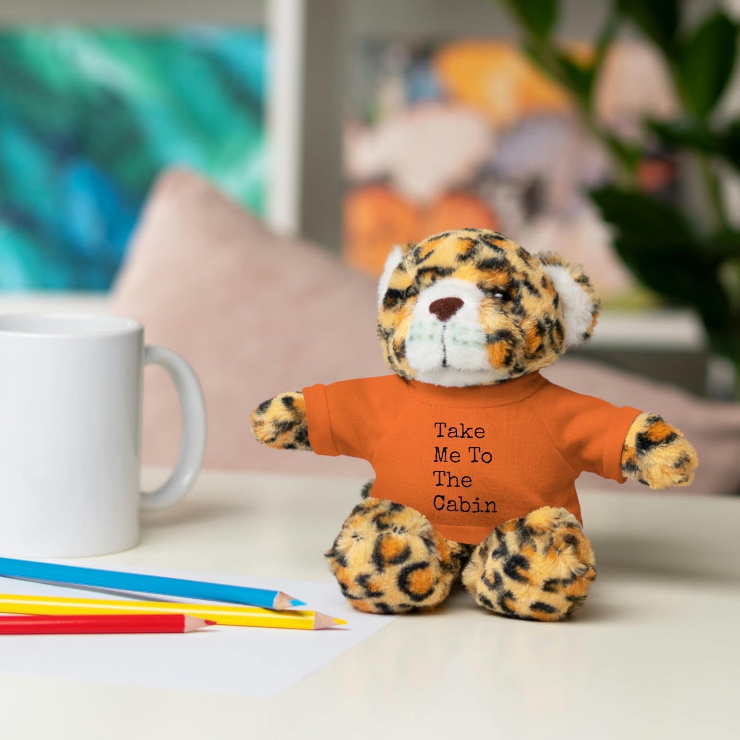 Take Me To The Cabin - 3+ Toddler / Child - Stuffed Animals with Tee