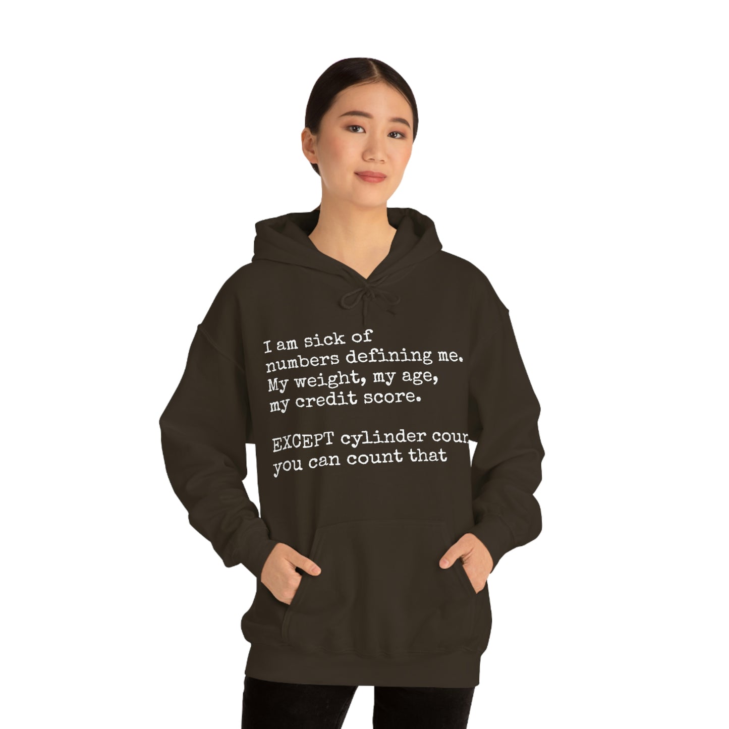 Horsepower Counts - Unisex Heavy Blend™ Hooded Sweatshirt