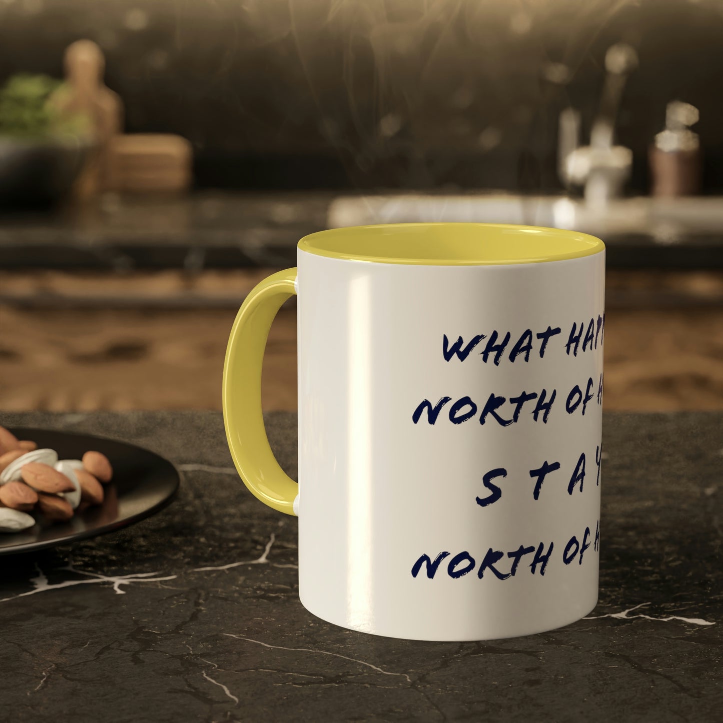 North of Hwy 2 - Colorful Mugs, 11oz