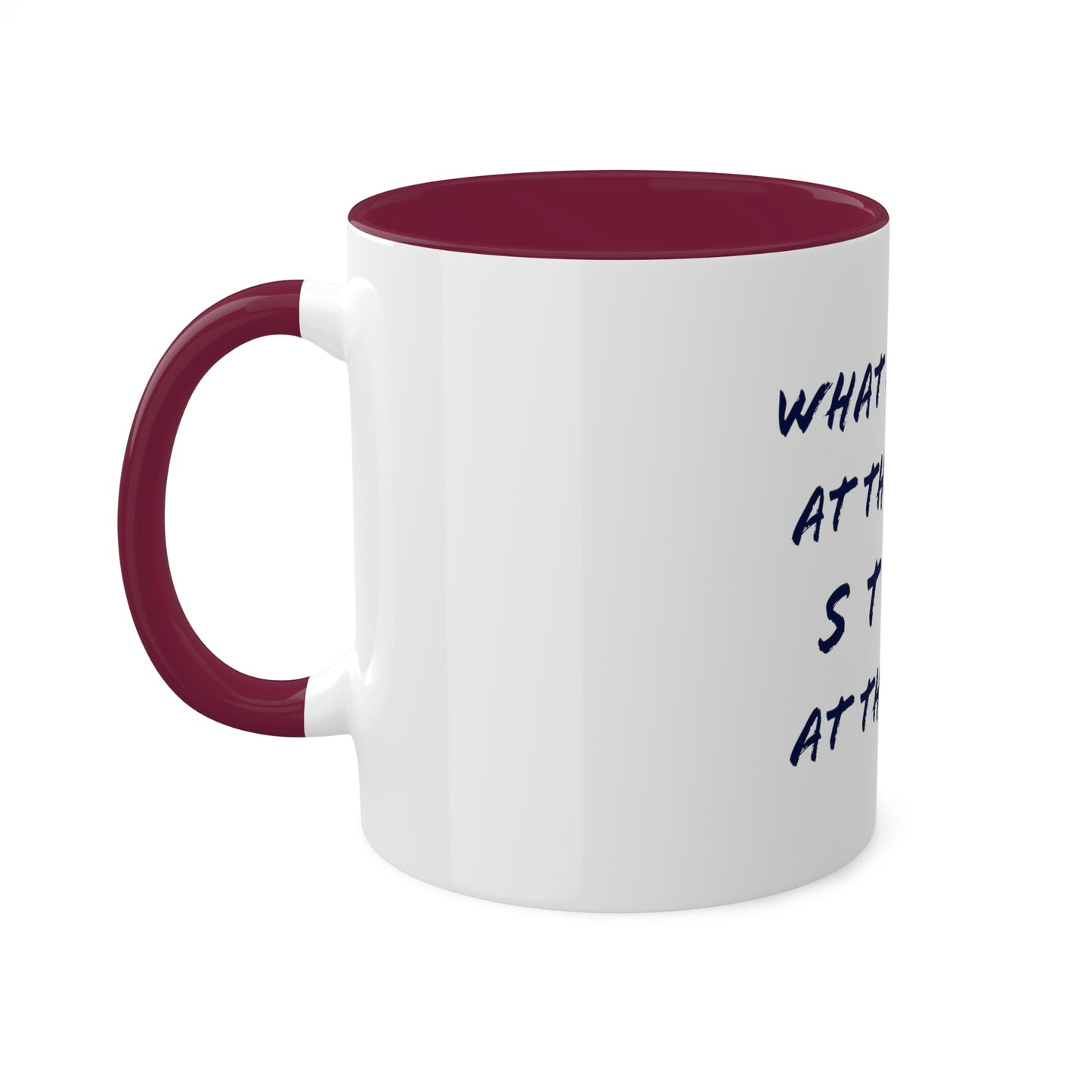 What Happens At The Cabin - Colorful Mugs, 11oz