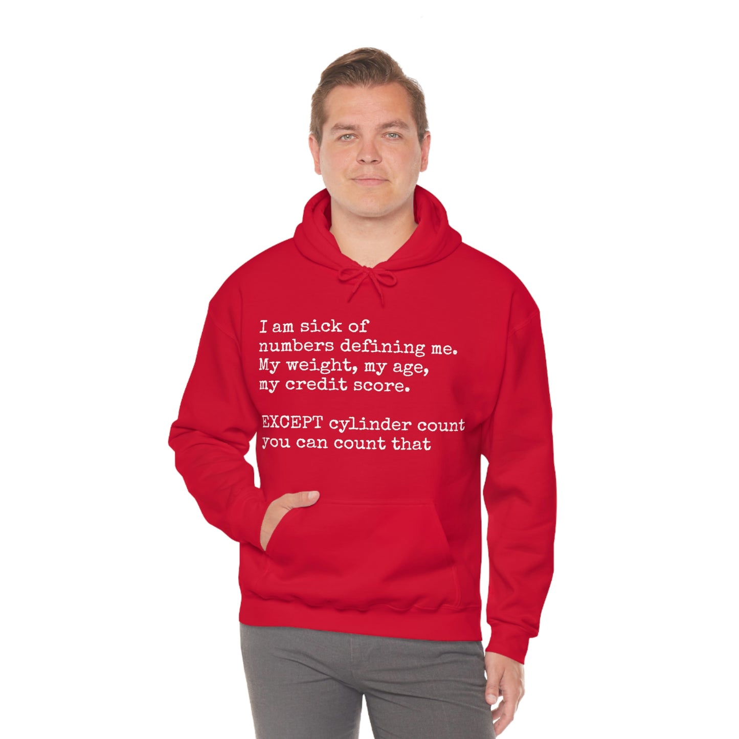 Horsepower Counts - Unisex Heavy Blend™ Hooded Sweatshirt