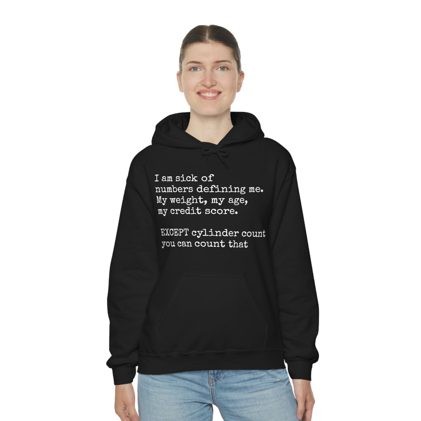 Horsepower Counts - Unisex Heavy Blend™ Hooded Sweatshirt