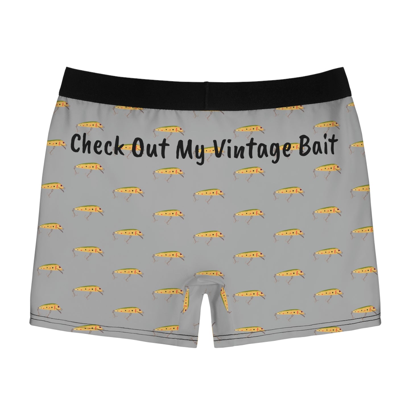 Check Out My Vintage Bait- Fishing Undies - Men's Boxer Briefs