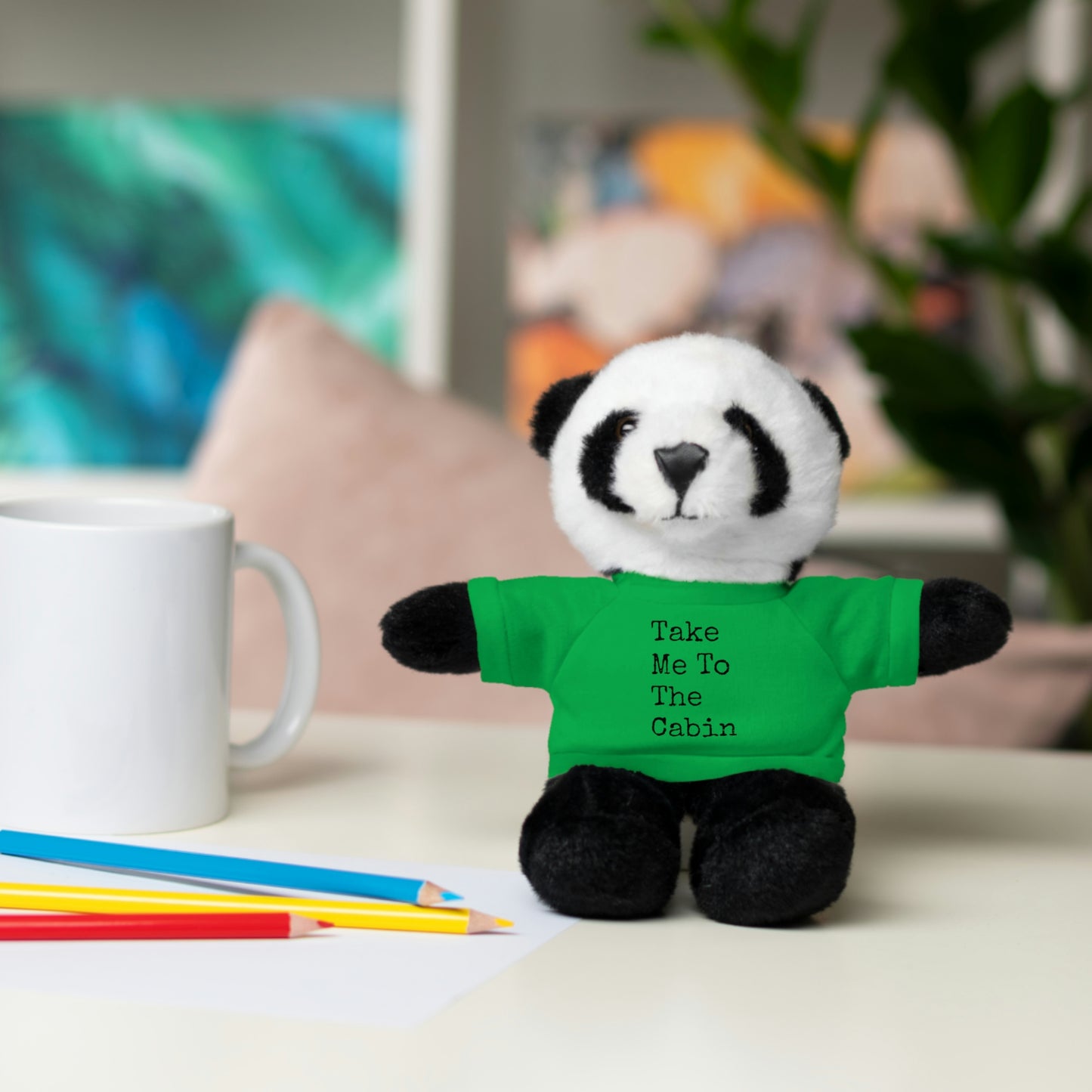 Take Me To The Cabin - 3+ Toddler / Child - Stuffed Animals with Tee