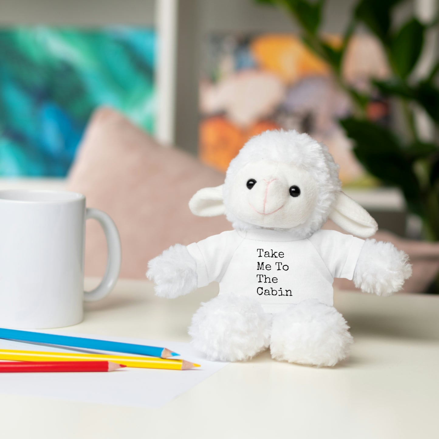 Take Me To The Cabin - 3+ Toddler / Child - Stuffed Animals with Tee