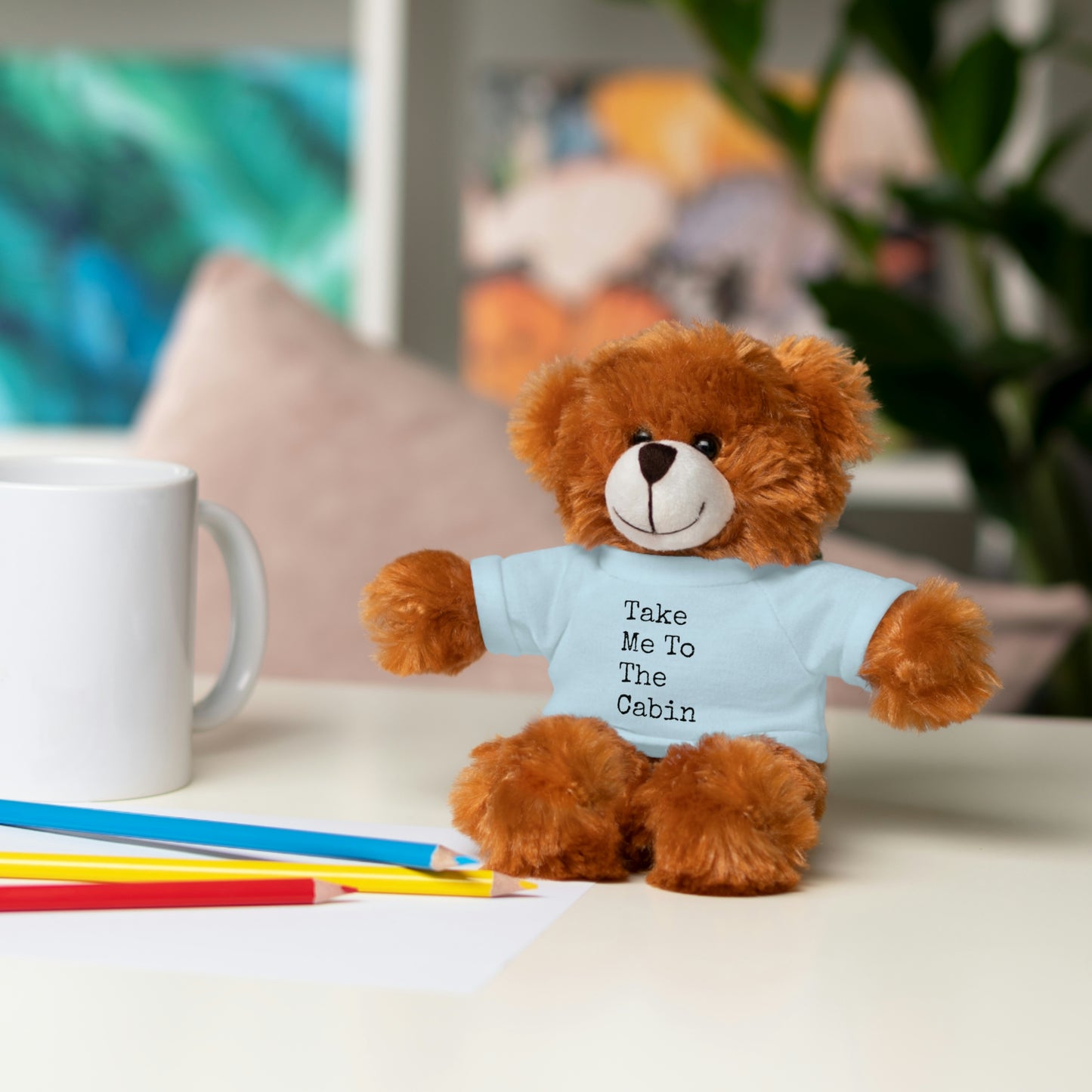 Take Me To The Cabin - 3+ Toddler / Child - Stuffed Animals with Tee