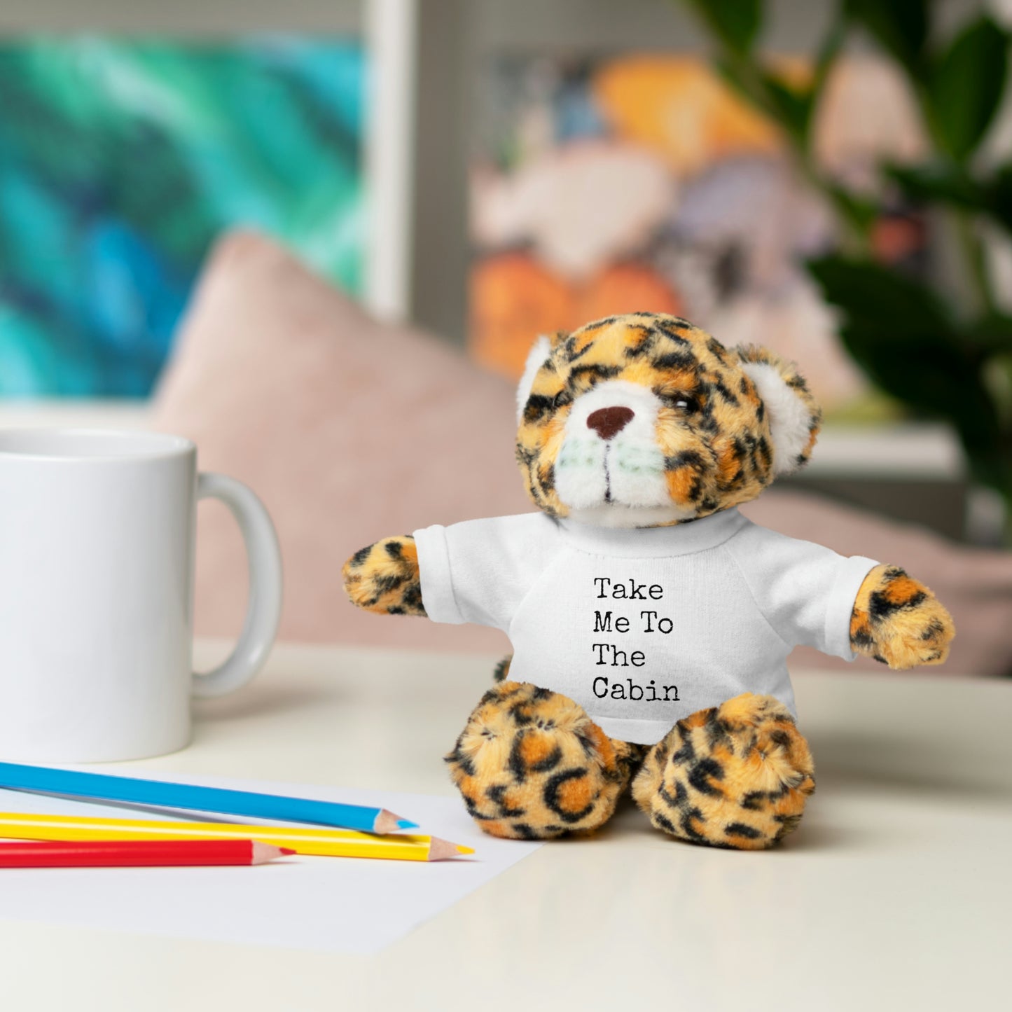 Take Me To The Cabin - 3+ Toddler / Child - Stuffed Animals with Tee
