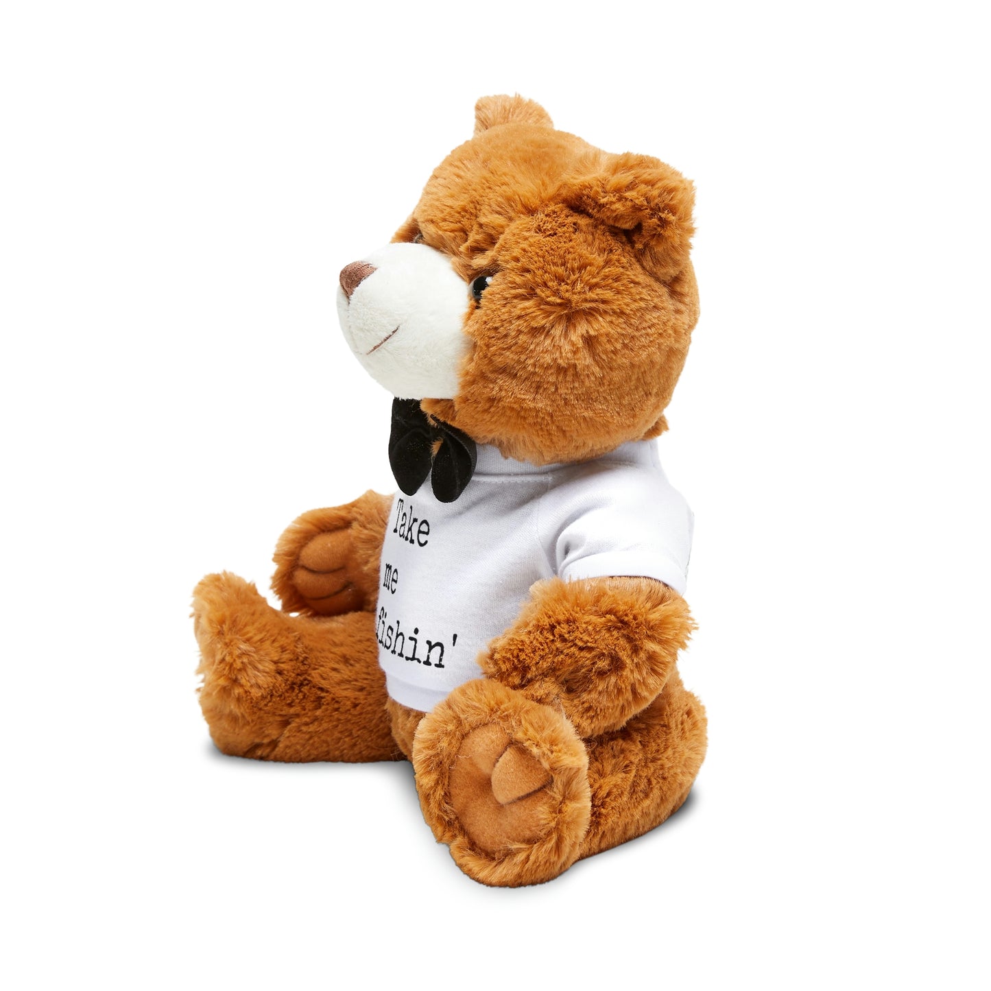 Take Me Fishin' - Fishing Theme - Teddy Bear with T-Shirt