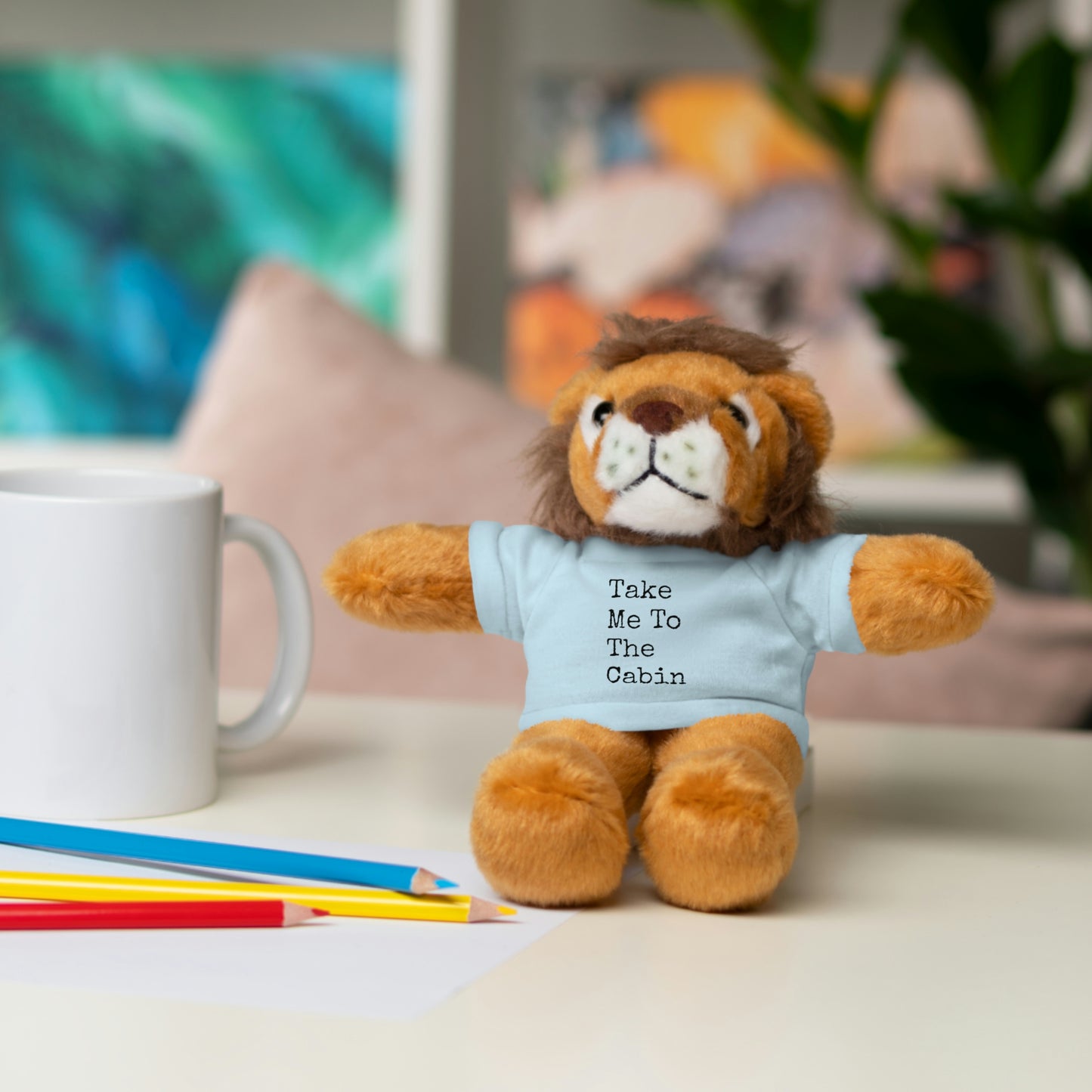 Take Me To The Cabin - 3+ Toddler / Child - Stuffed Animals with Tee
