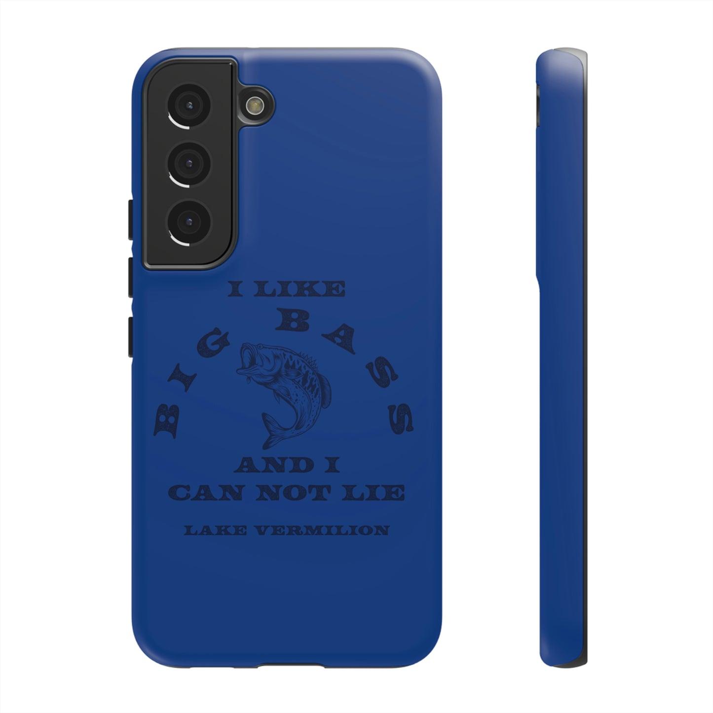 Big Bass - Dark Print - Blue - Tough Cases