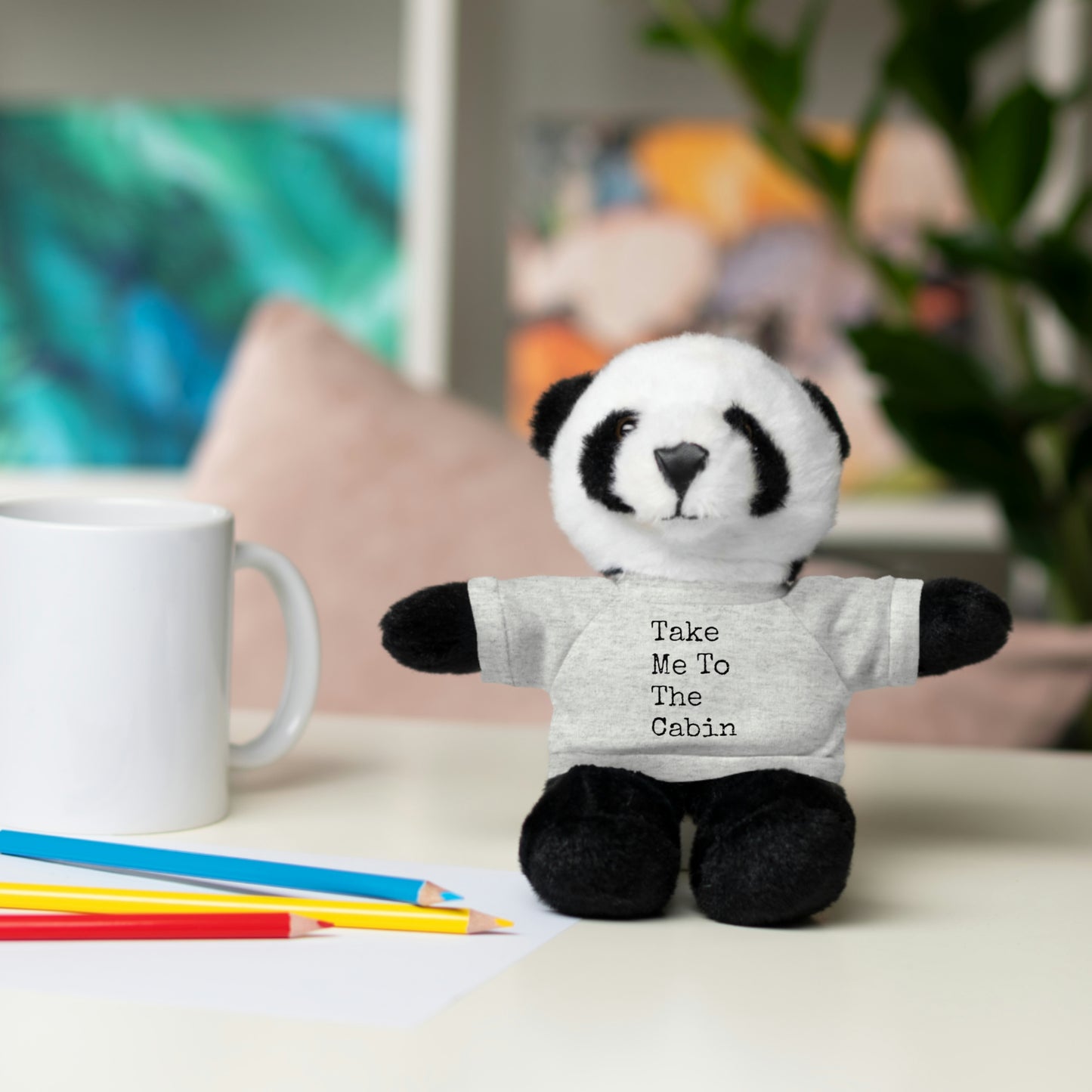 Take Me To The Cabin - 3+ Toddler / Child - Stuffed Animals with Tee