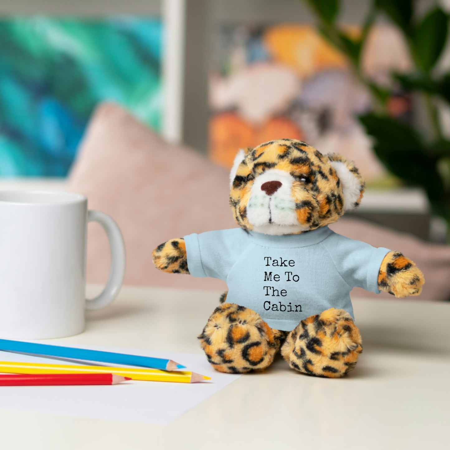 Take Me To The Cabin - 3+ Toddler / Child - Stuffed Animals with Tee