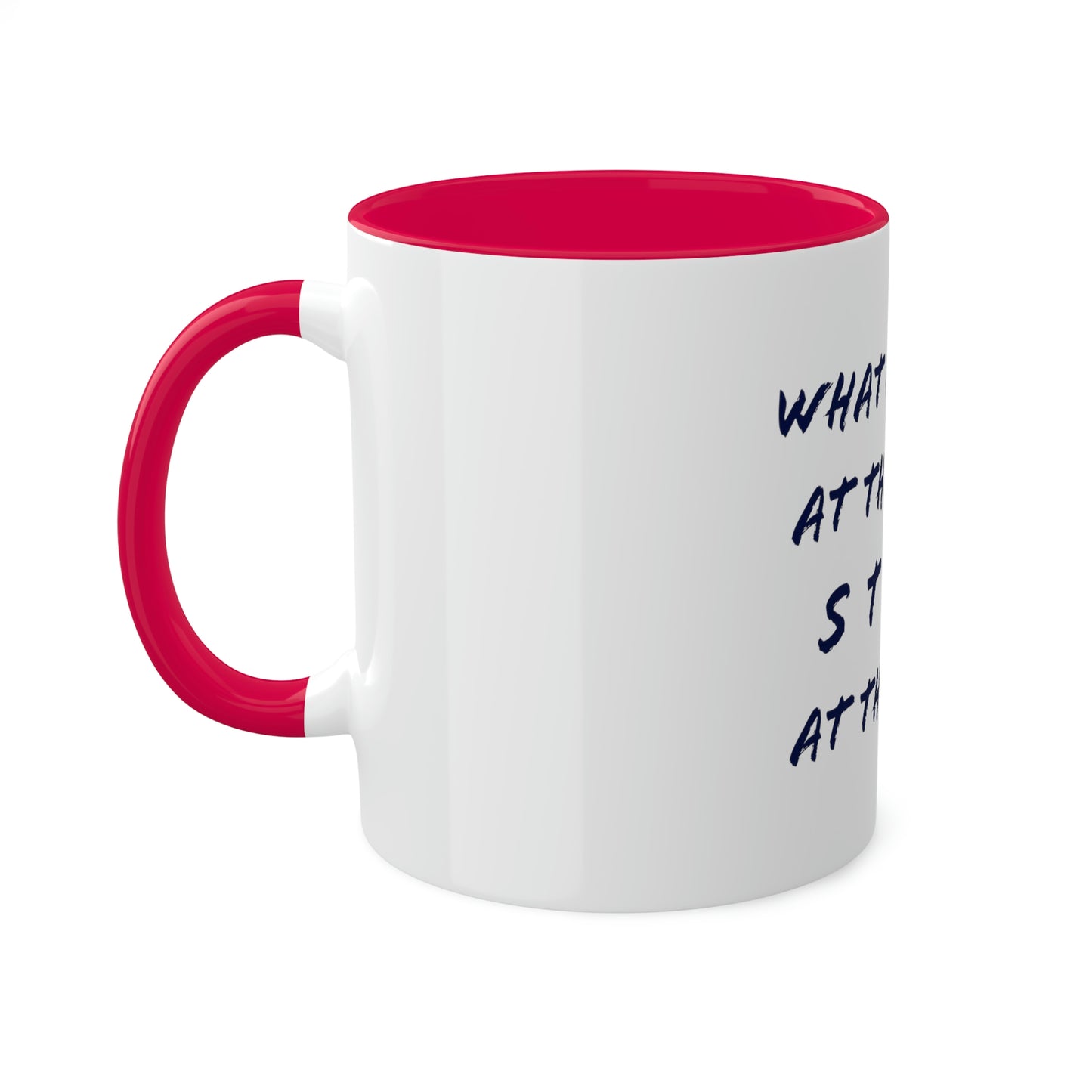 What Happens At The Cabin - Colorful Mugs, 11oz