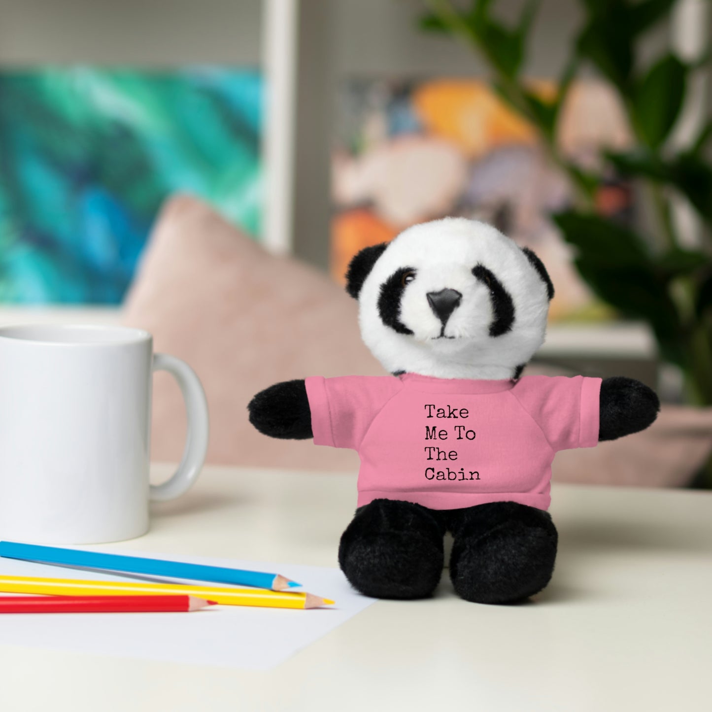 Take Me To The Cabin - 3+ Toddler / Child - Stuffed Animals with Tee