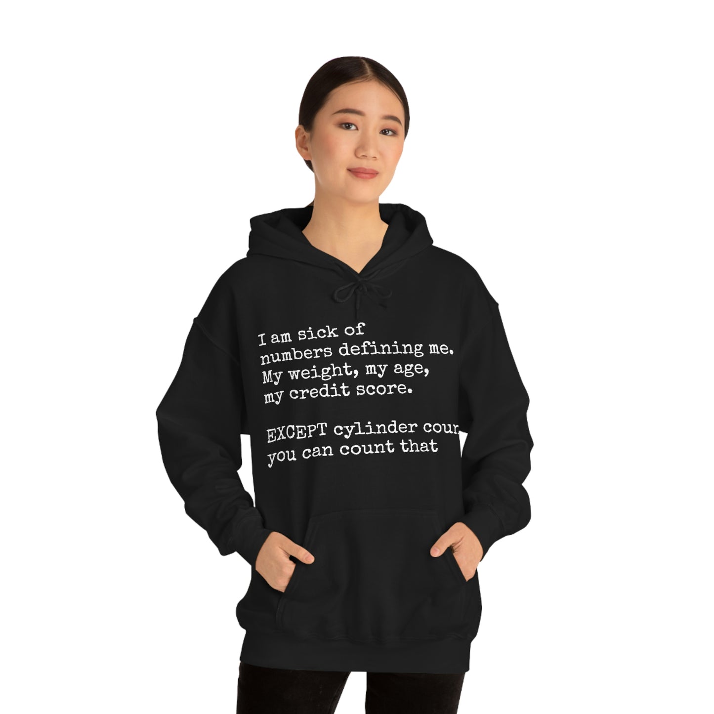 Horsepower Counts - Unisex Heavy Blend™ Hooded Sweatshirt