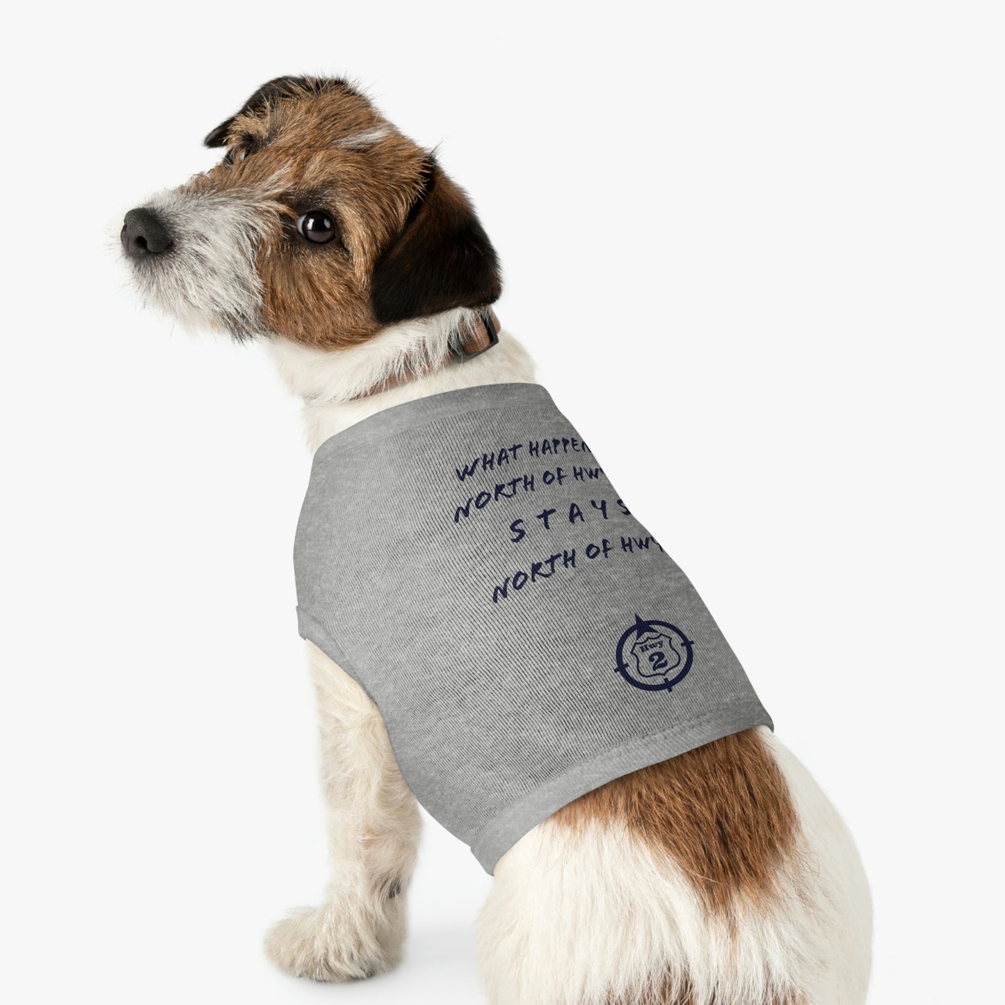 North of Hwy 2 - Pet Tank Top