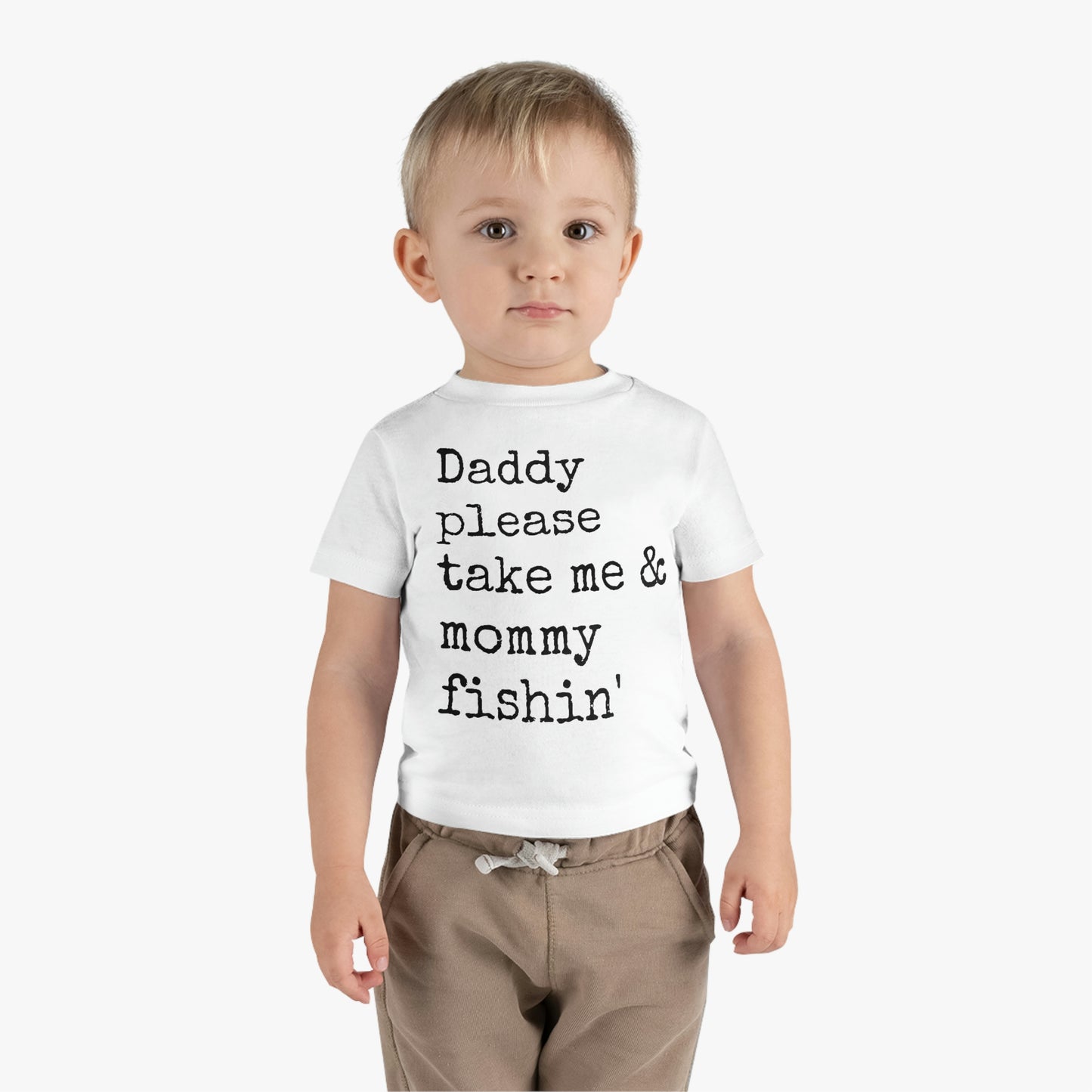 Take Me & Mommy Fishin' - Fishing - Infant Cotton Jersey Tee
