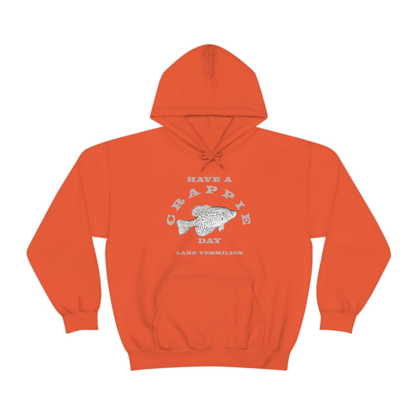 Crappie Day - Lake Vermilion - Fishing - Unisex Heavy Blend™ Hooded Sweatshirt