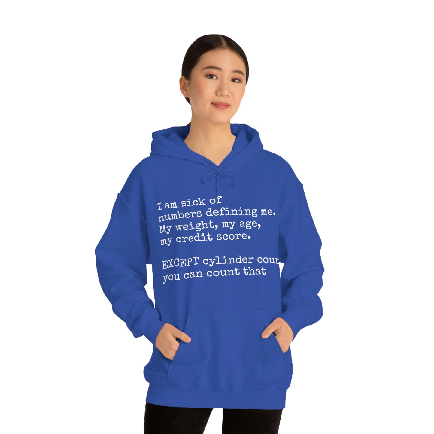 Horsepower Counts - Unisex Heavy Blend™ Hooded Sweatshirt