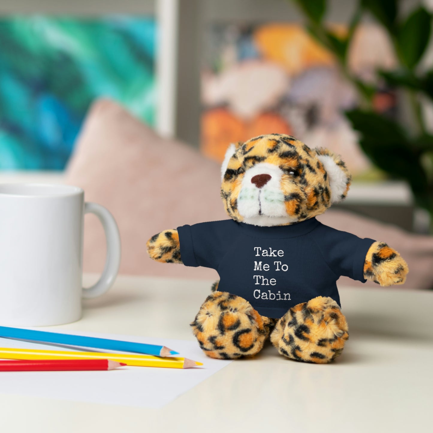 Take Me To The Cabin - 3+ Toddler / Child - Stuffed Animals with Tee