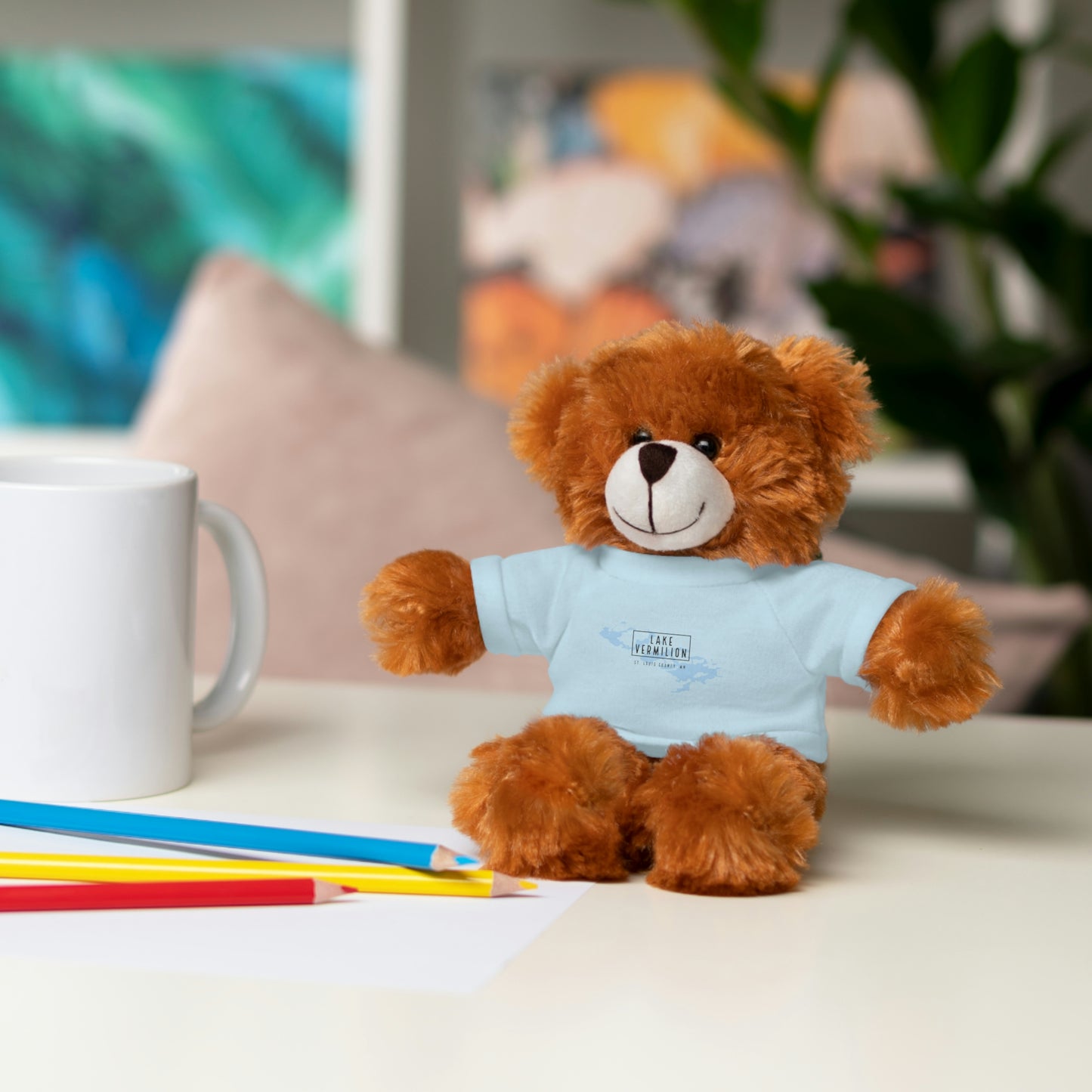 Lake Vermilion - MN - 3+ Toddler / Child - Stuffed Animals with Tee