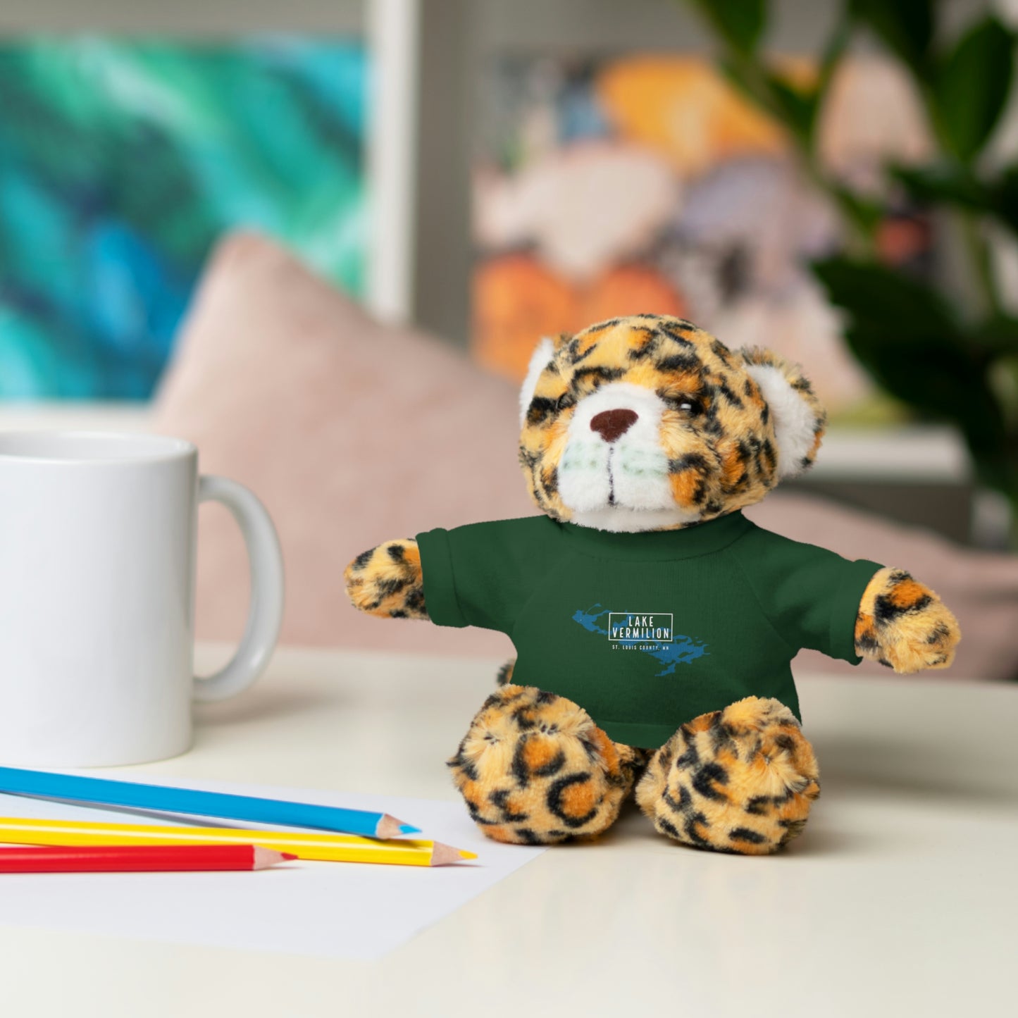 Lake Vermilion - MN - 3+ Toddler / Child - Stuffed Animals with Tee