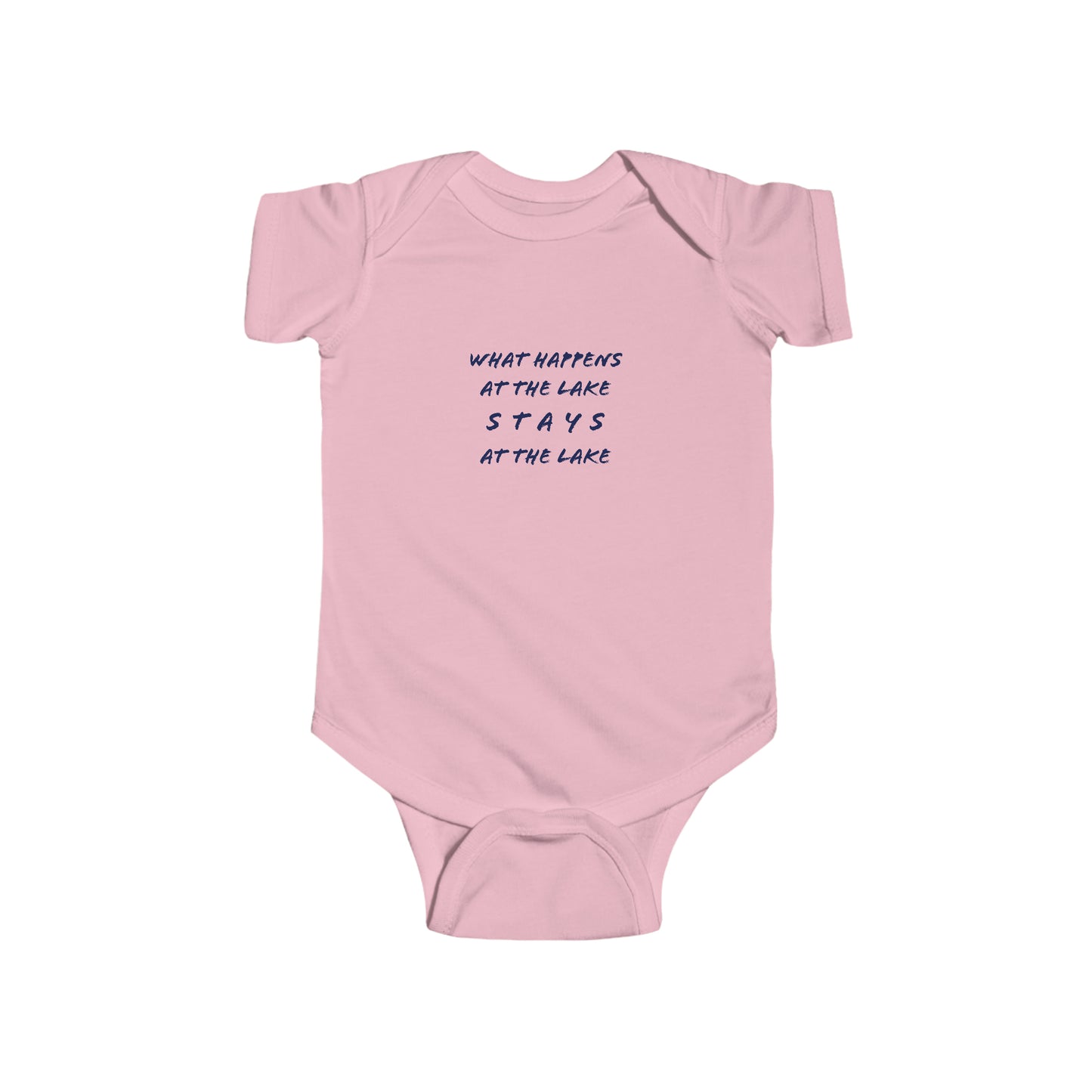 What Happens At The Lake - Infant Fine Jersey Bodysuit