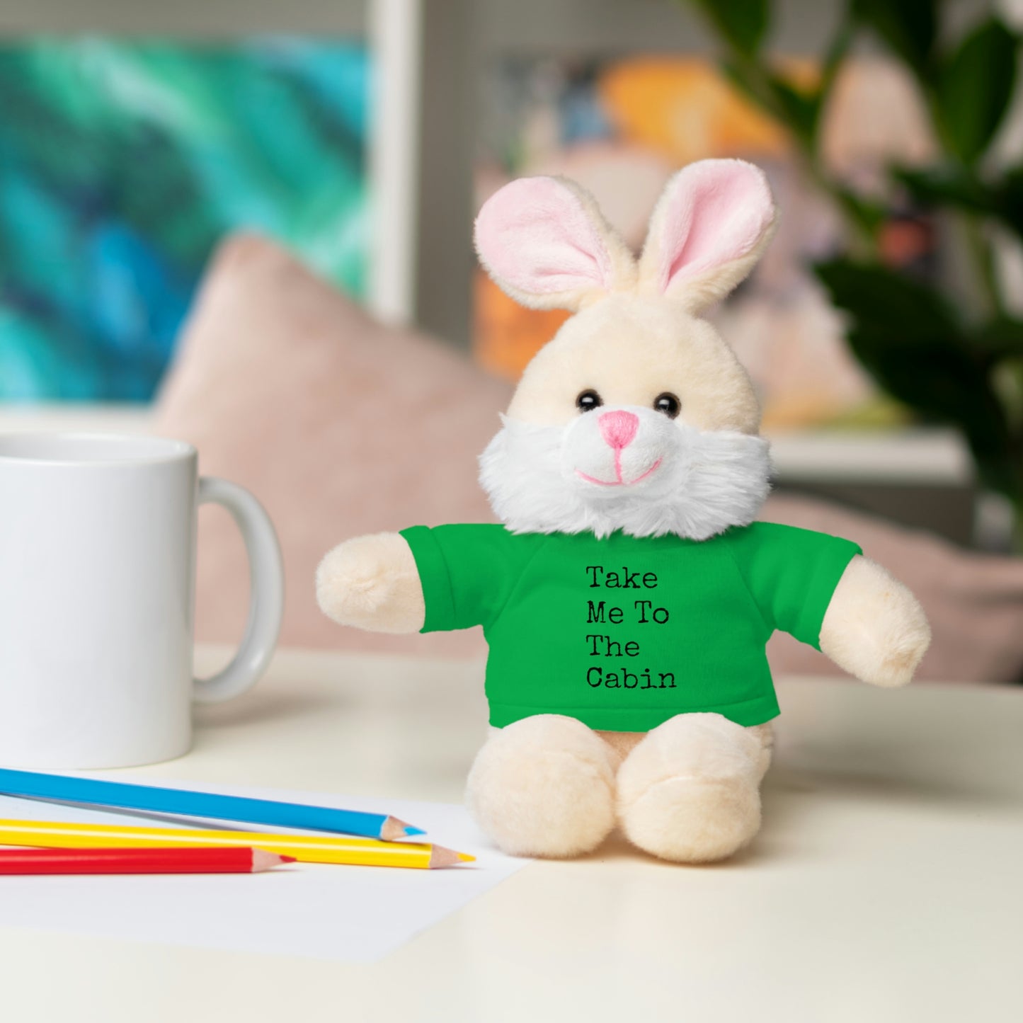 Take Me To The Cabin - 3+ Toddler / Child - Stuffed Animals with Tee
