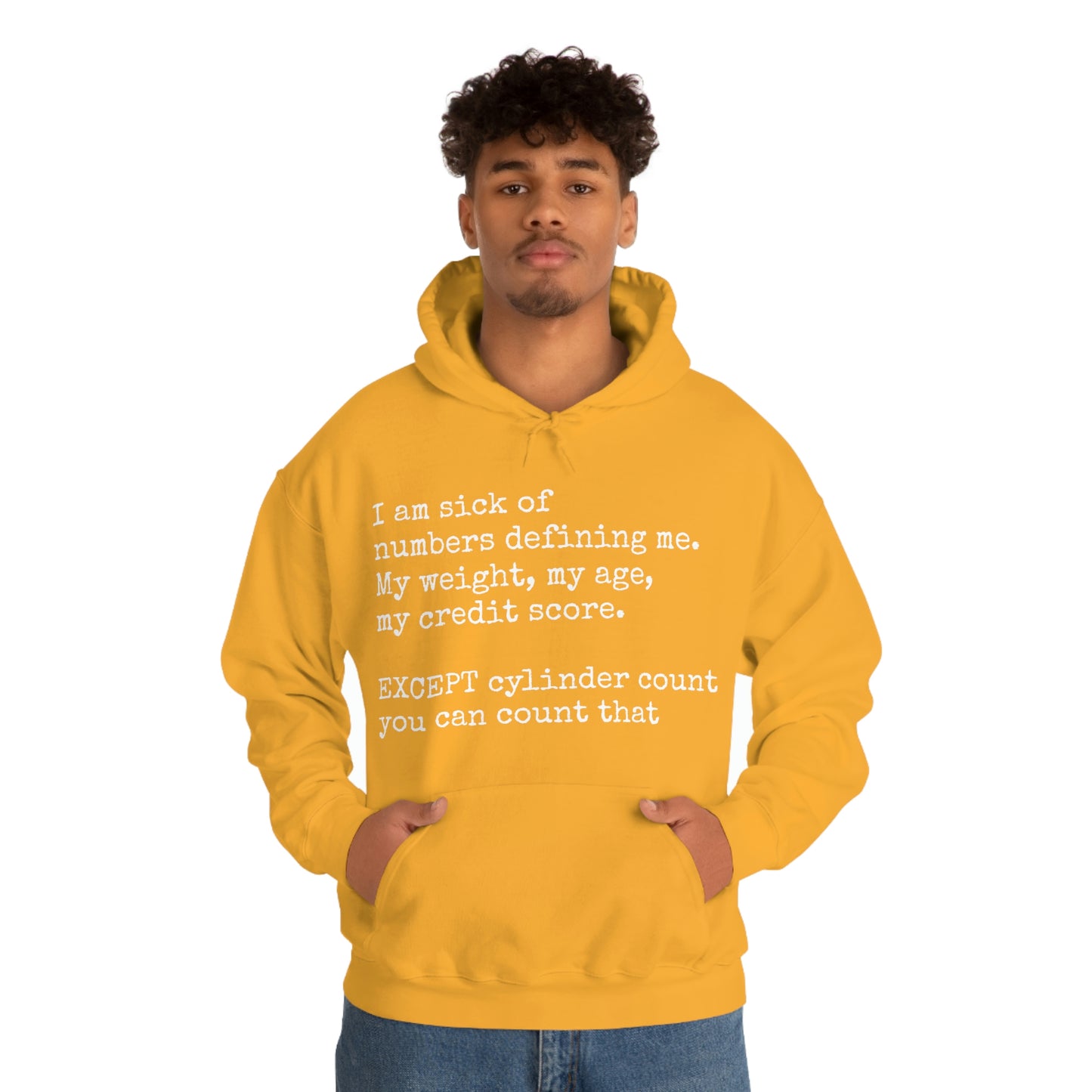 Horsepower Counts - Unisex Heavy Blend™ Hooded Sweatshirt