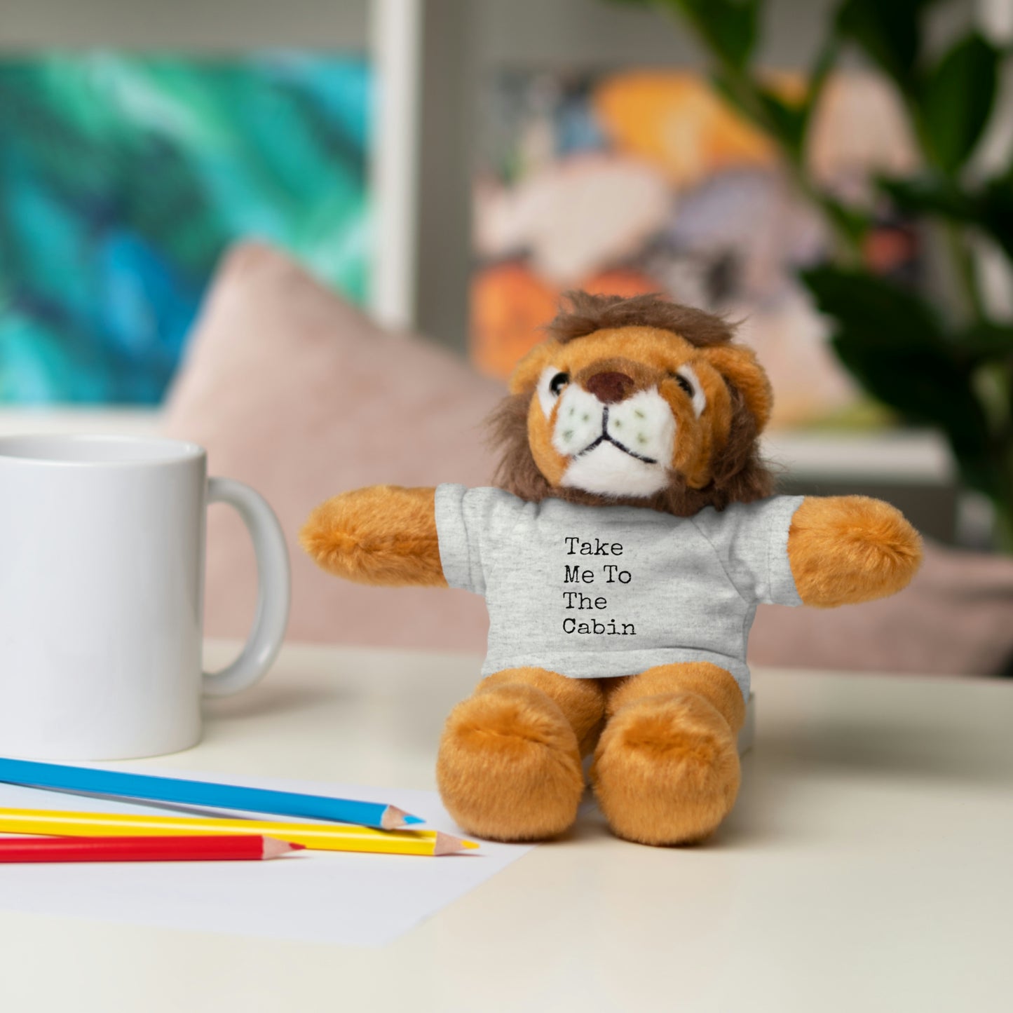 Take Me To The Cabin - 3+ Toddler / Child - Stuffed Animals with Tee