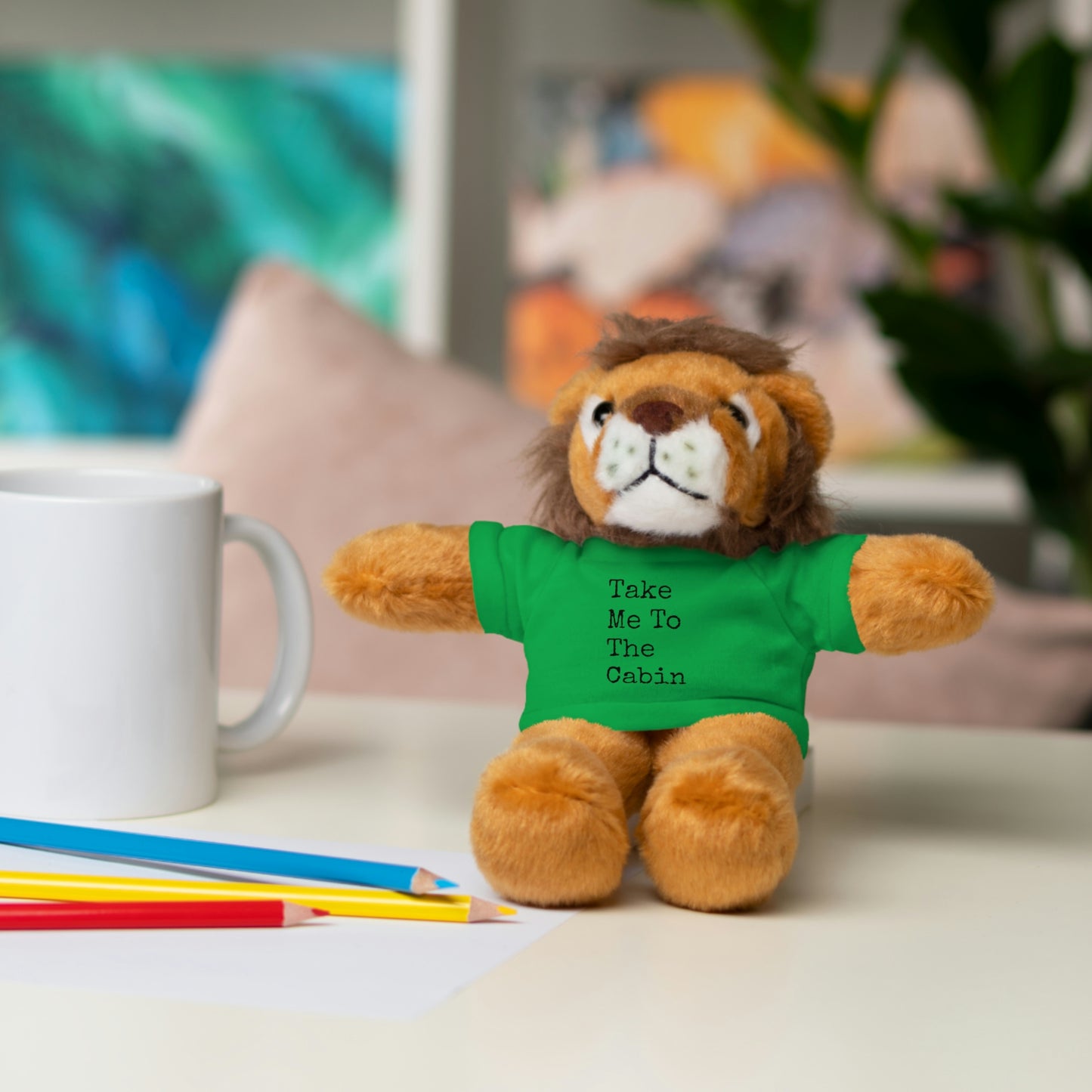 Take Me To The Cabin - 3+ Toddler / Child - Stuffed Animals with Tee