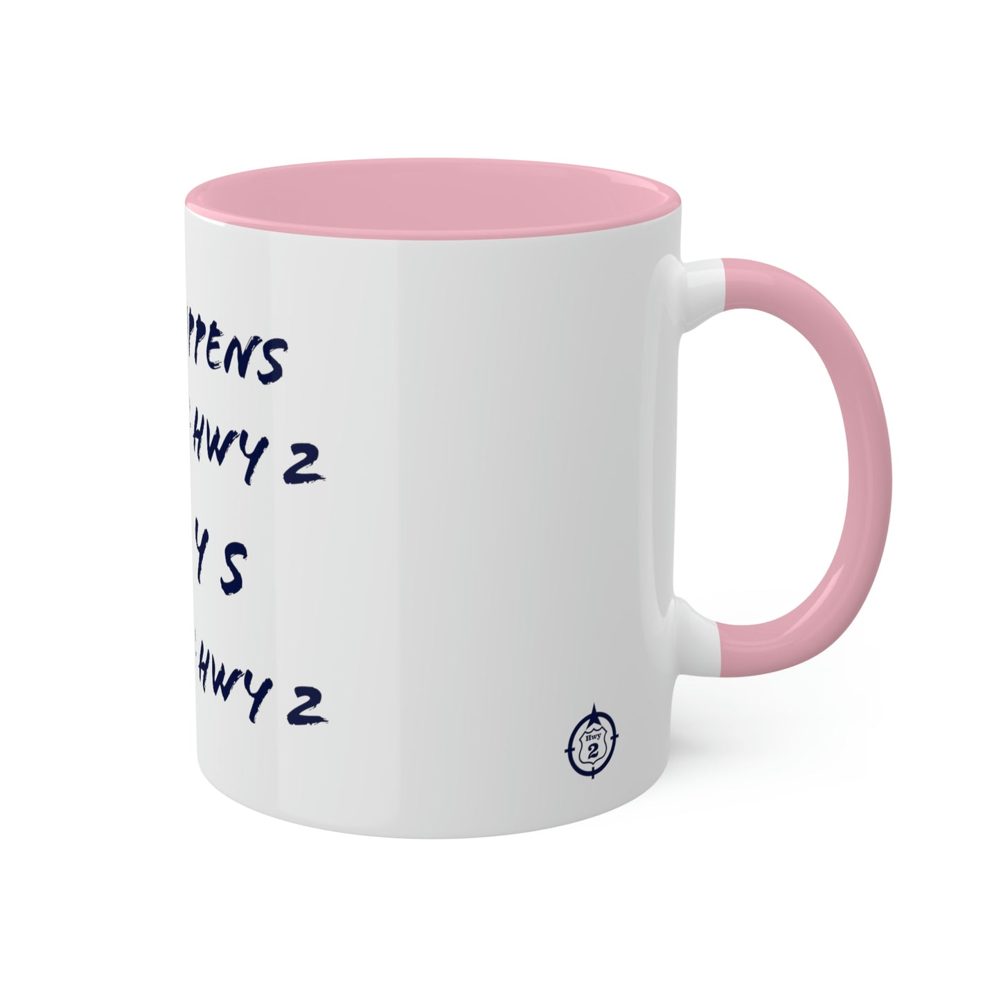 North of Hwy 2 - Colorful Mugs, 11oz