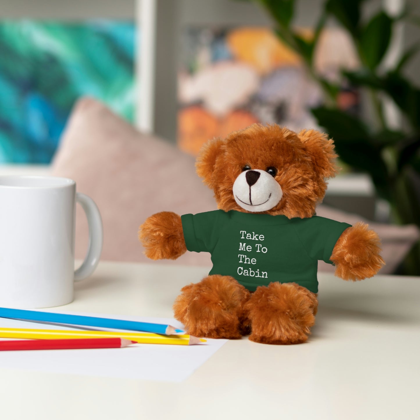 Take Me To The Cabin - 3+ Toddler / Child - Stuffed Animals with Tee