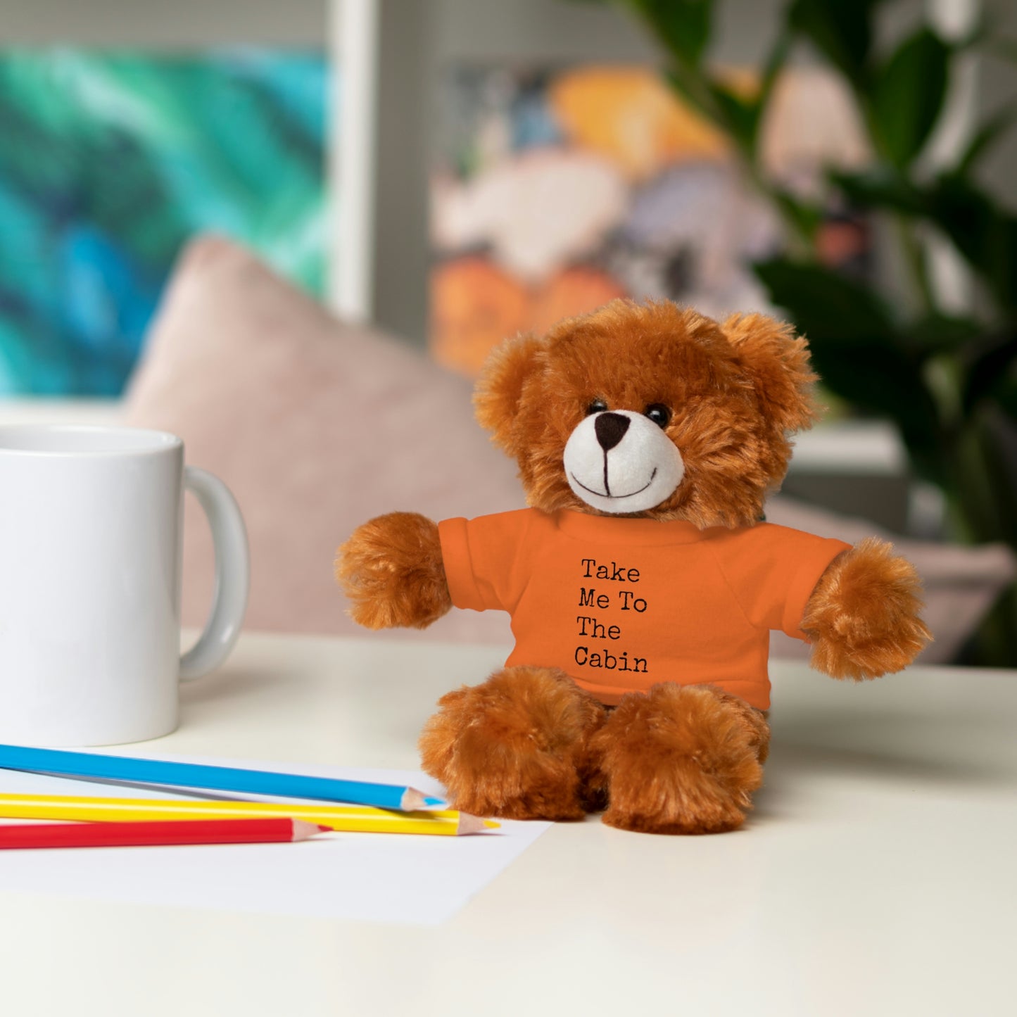 Take Me To The Cabin - 3+ Toddler / Child - Stuffed Animals with Tee