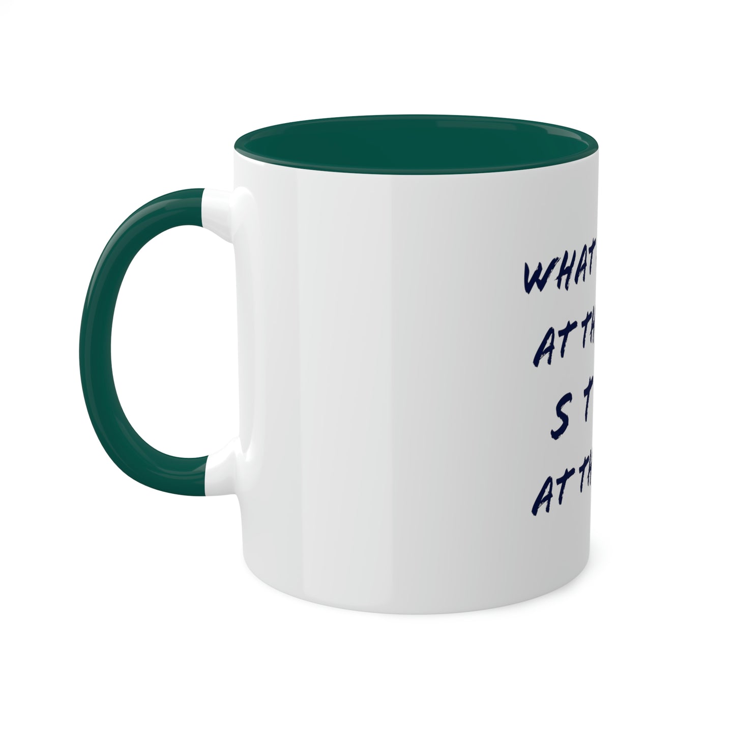 What Happens At The Cabin - Colorful Mugs, 11oz