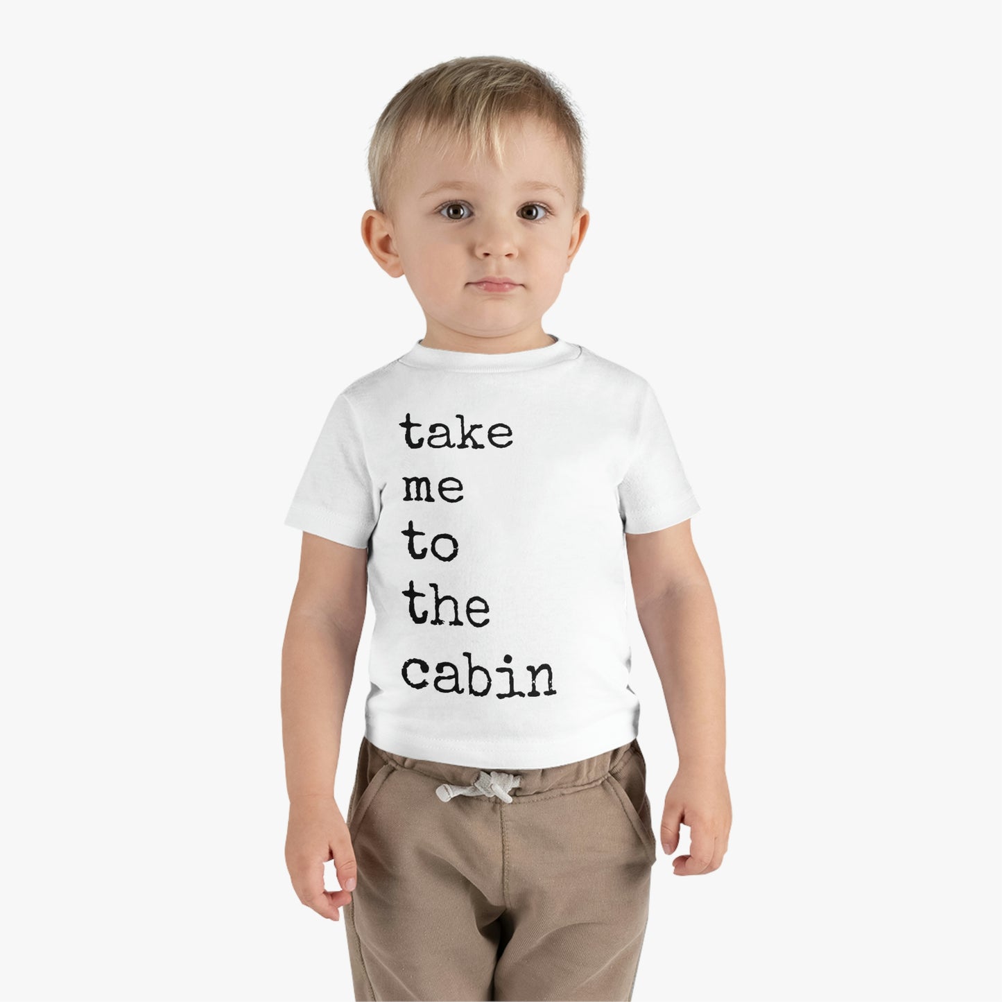 Take Me To The Cabin - Infant Cotton Jersey Tee