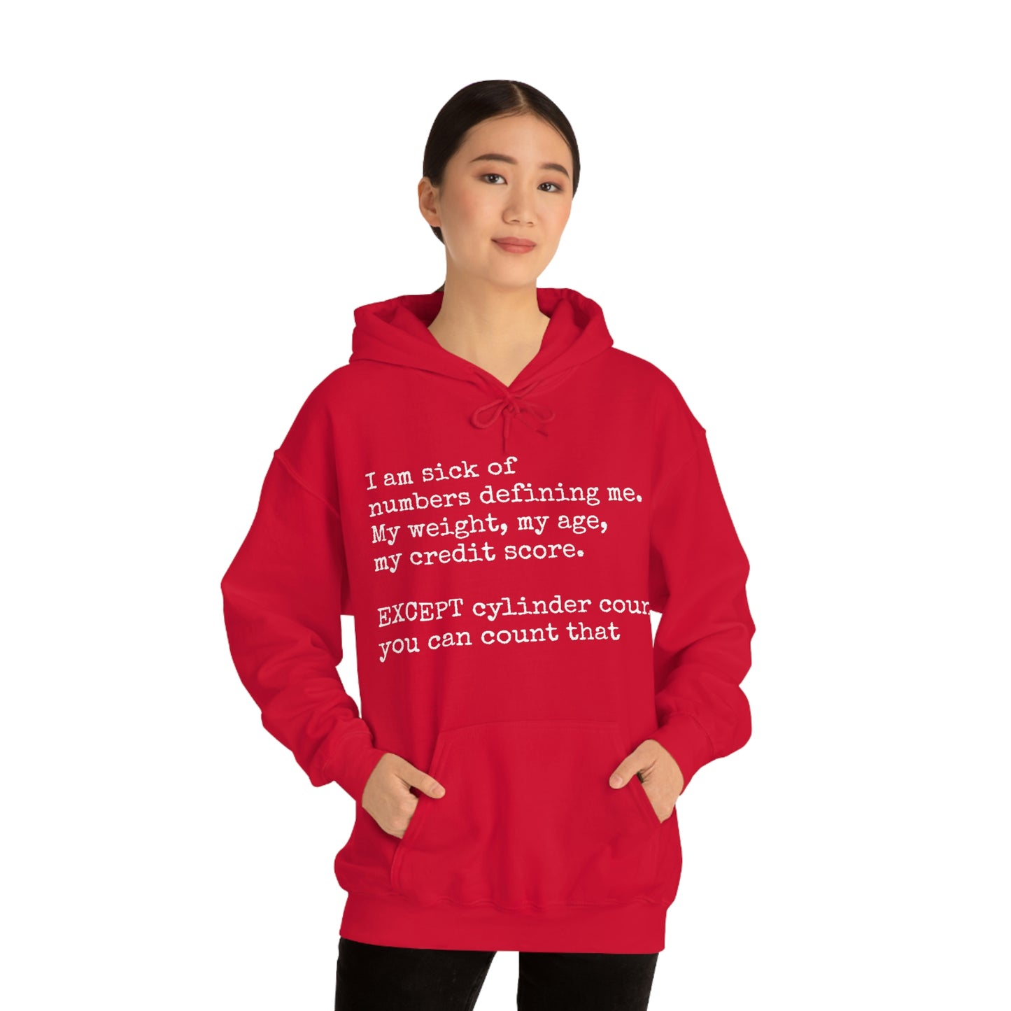 Horsepower Counts - Unisex Heavy Blend™ Hooded Sweatshirt