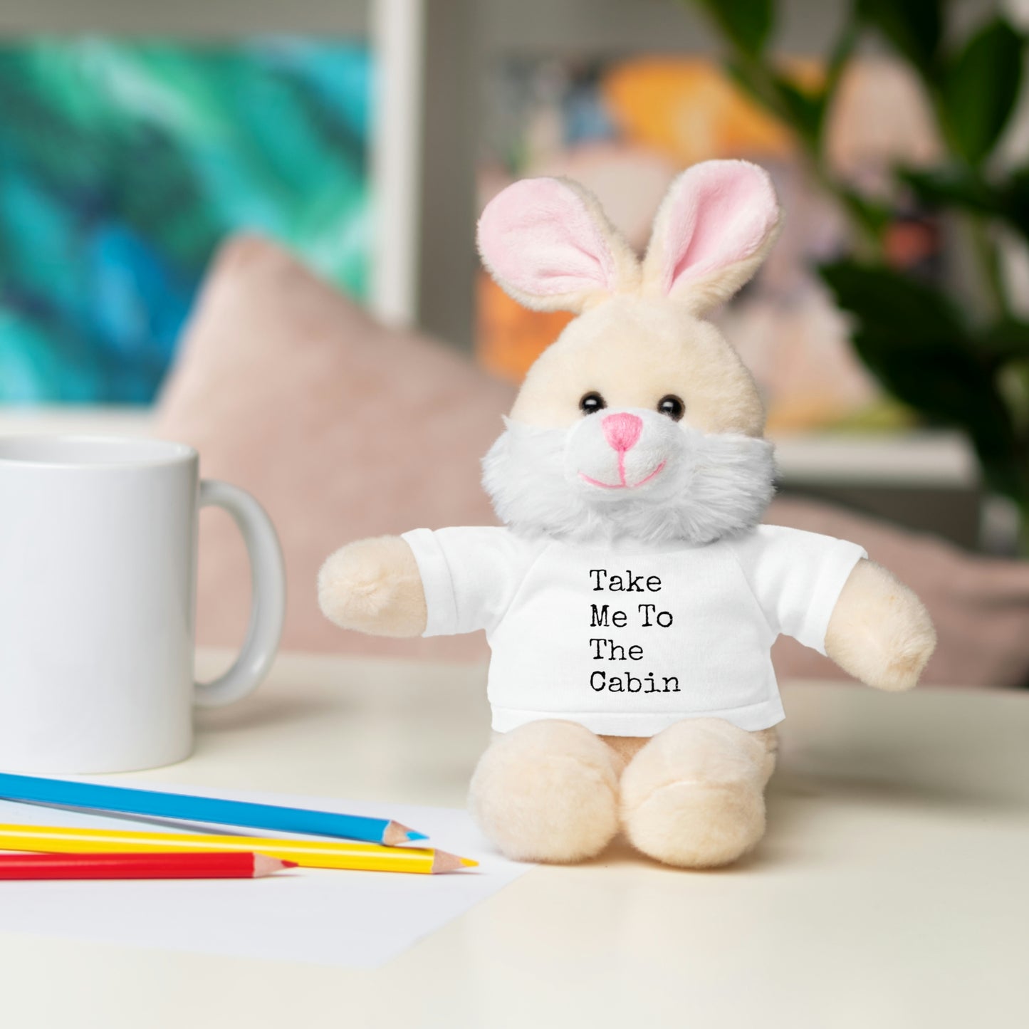 Take Me To The Cabin - 3+ Toddler / Child - Stuffed Animals with Tee
