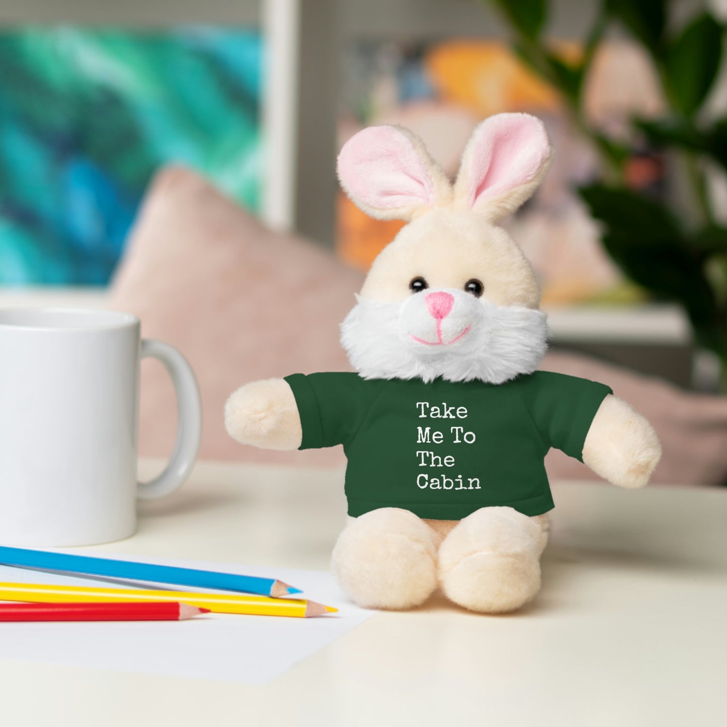 Take Me To The Cabin - 3+ Toddler / Child - Stuffed Animals with Tee