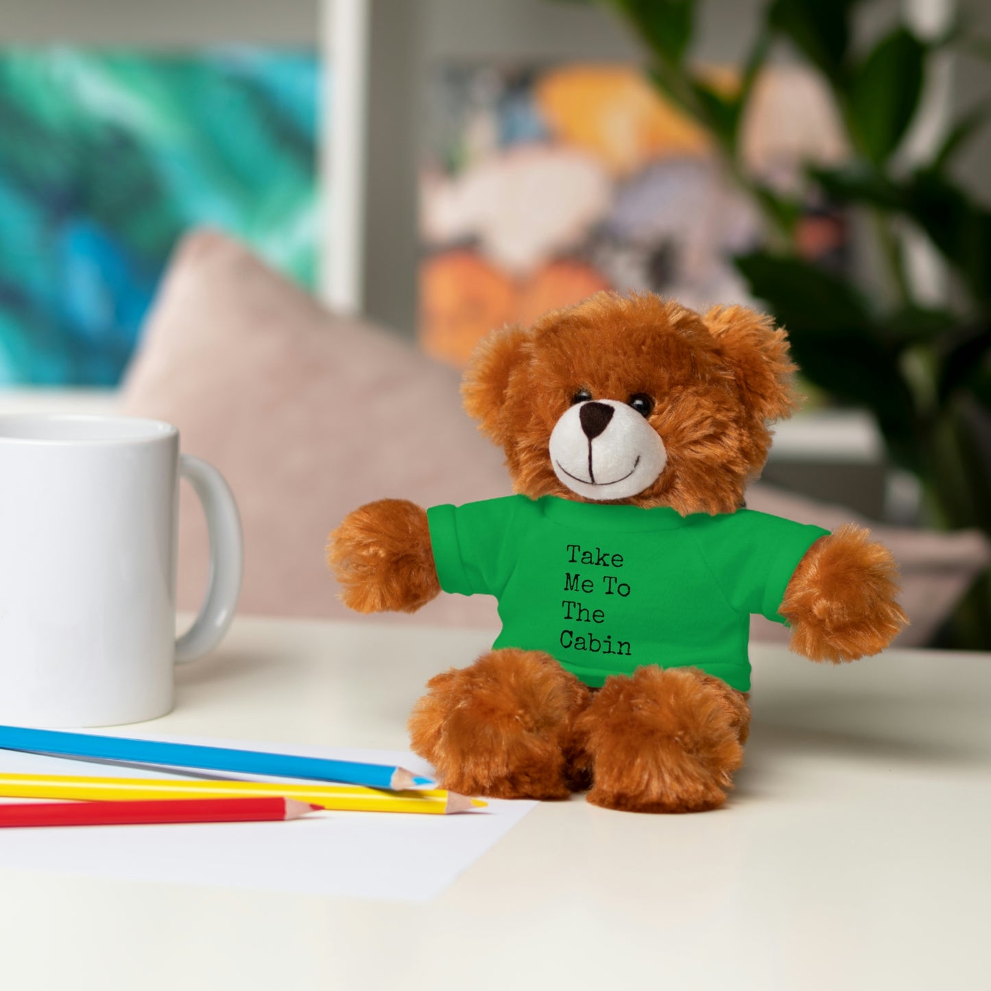 Take Me To The Cabin - 3+ Toddler / Child - Stuffed Animals with Tee