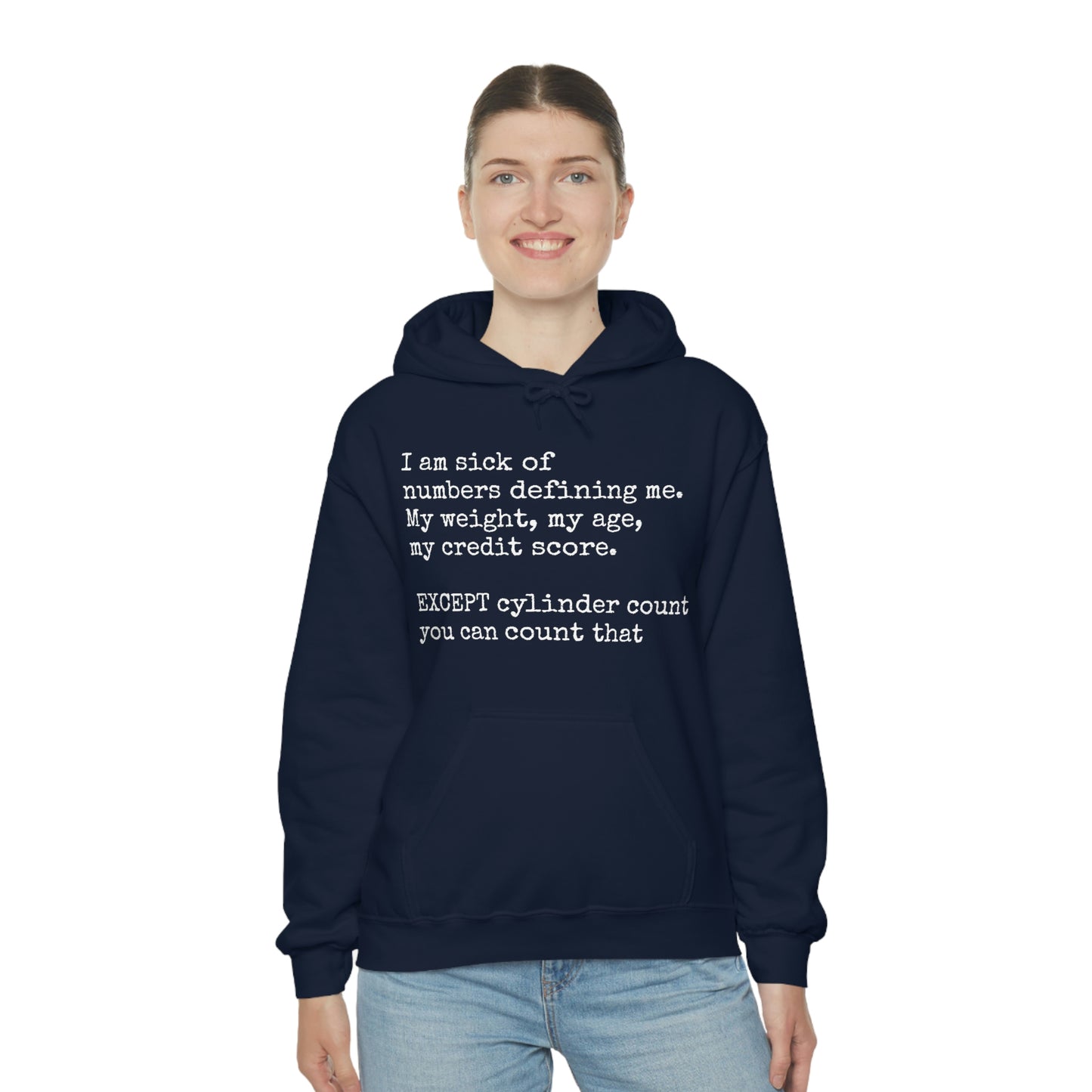Horsepower Counts - Unisex Heavy Blend™ Hooded Sweatshirt