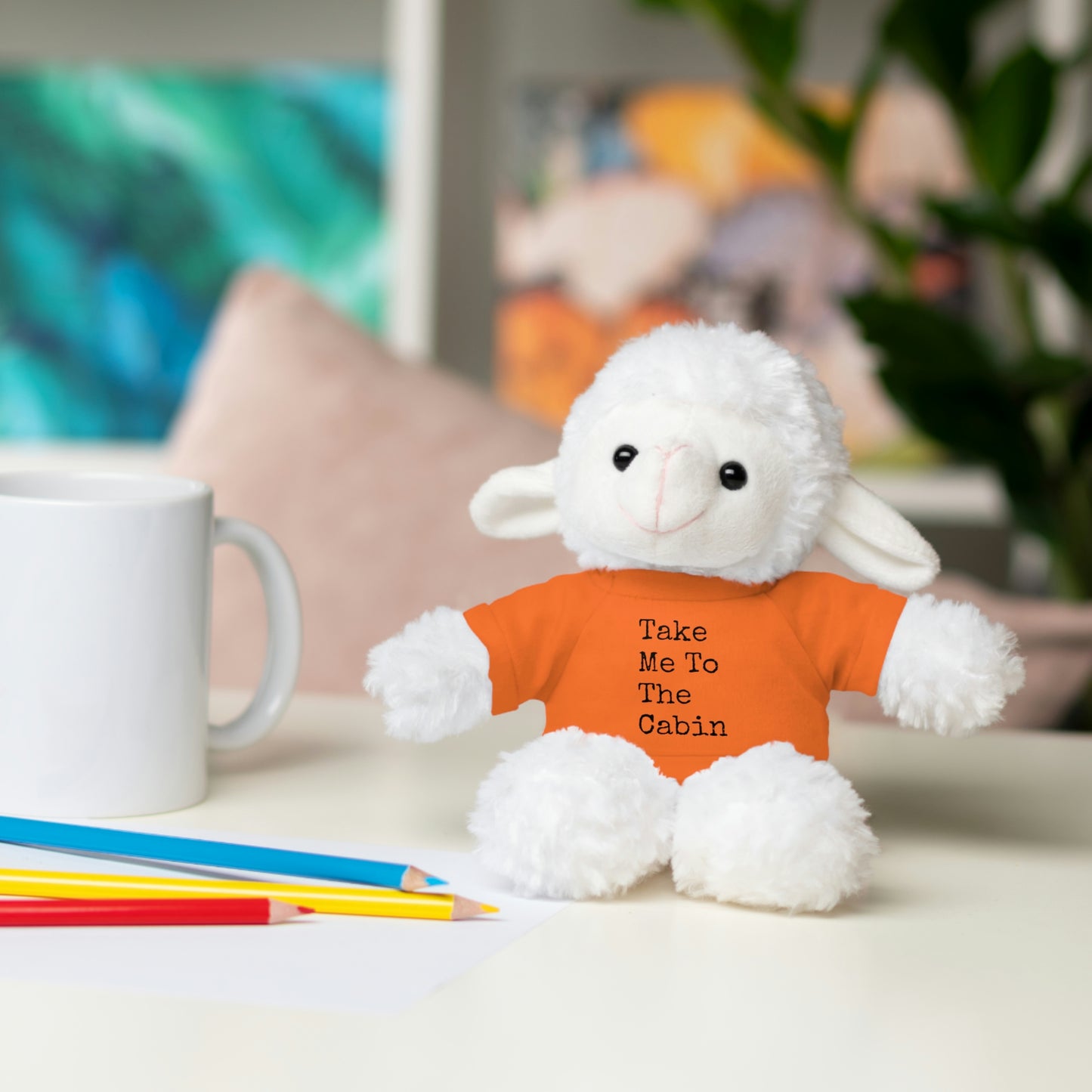 Take Me To The Cabin - 3+ Toddler / Child - Stuffed Animals with Tee