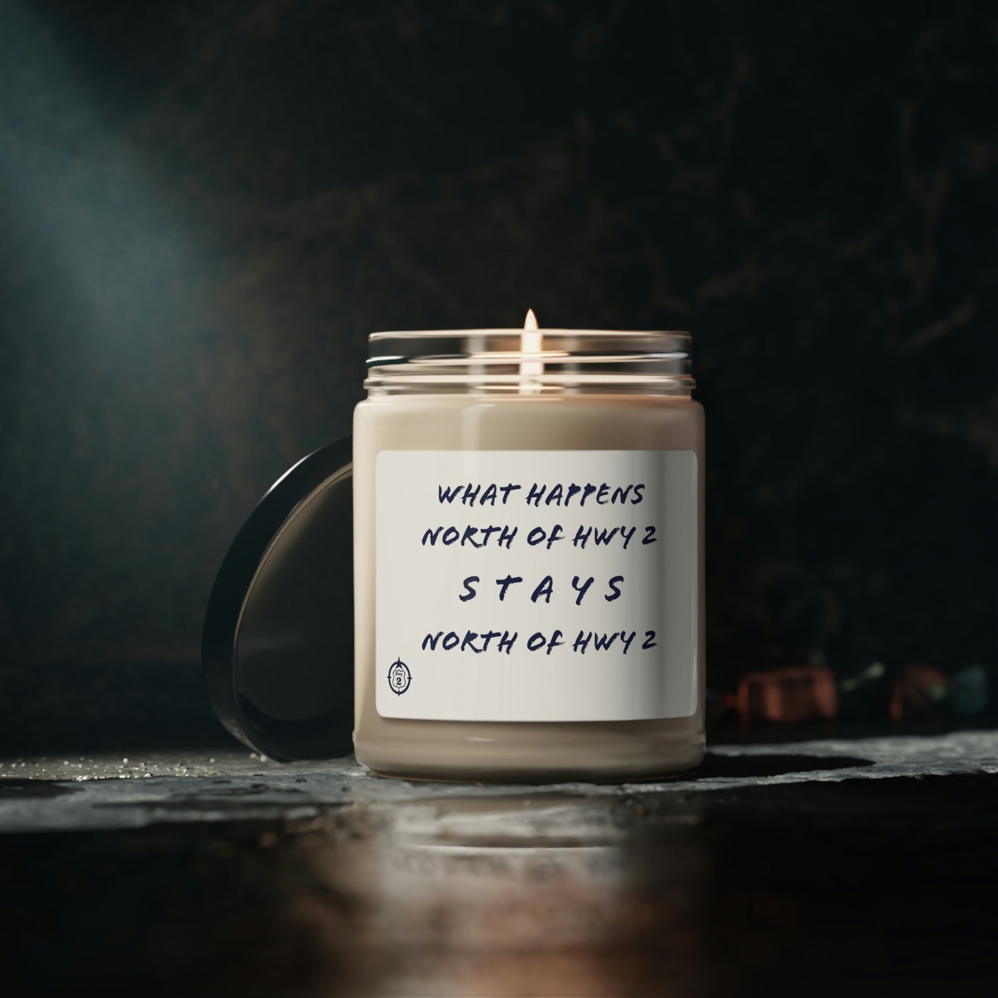North of Hwy 2 - Scented Soy Candle, 9oz