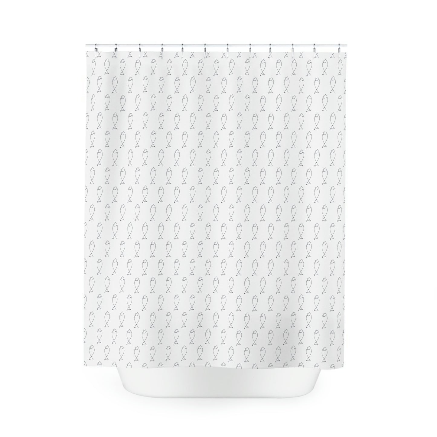Fish - Polyester Shower Curtain