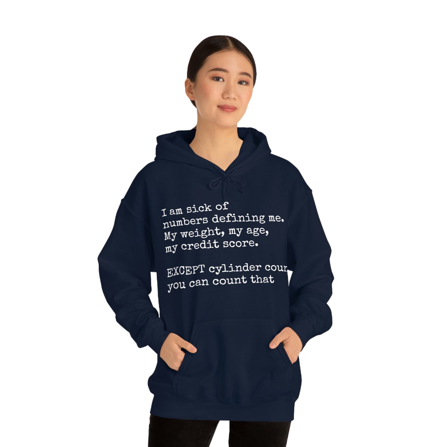 Horsepower Counts - Unisex Heavy Blend™ Hooded Sweatshirt