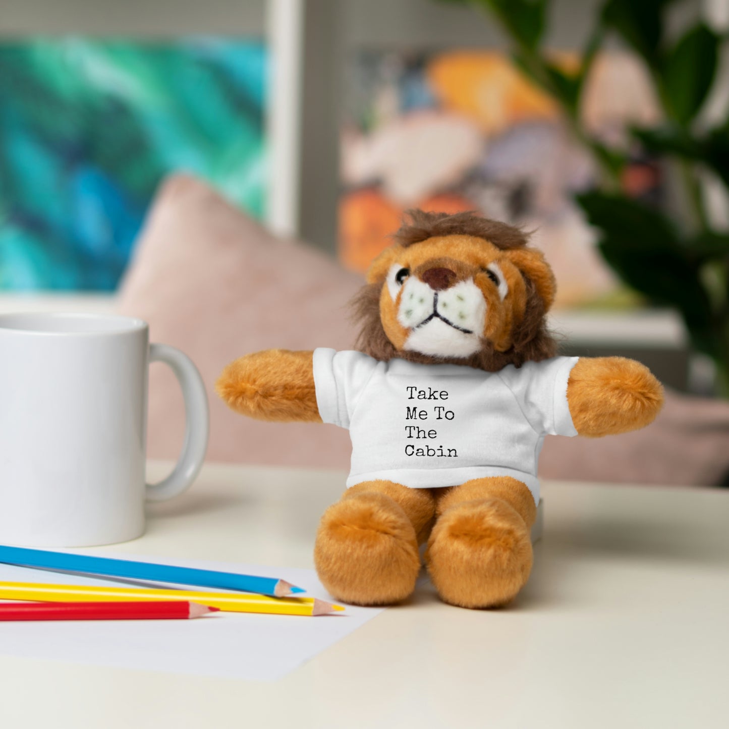 Take Me To The Cabin - 3+ Toddler / Child - Stuffed Animals with Tee