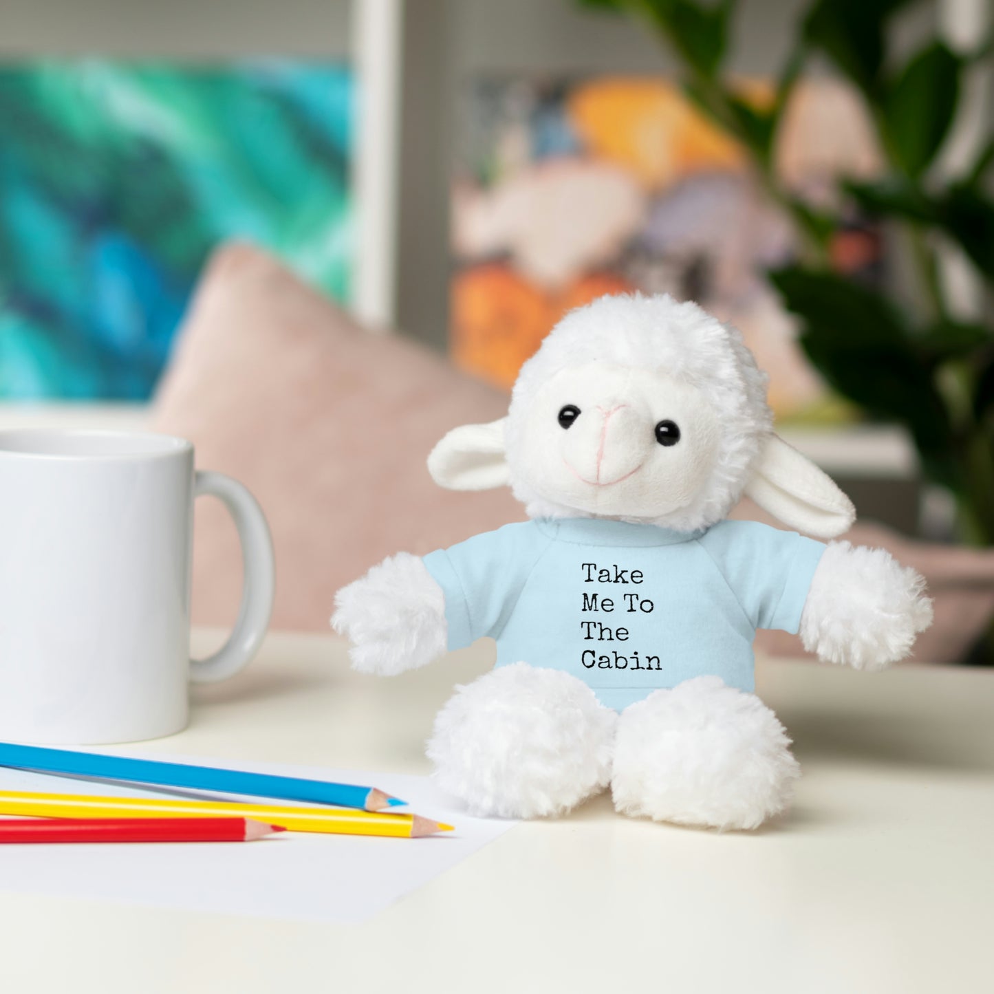 Take Me To The Cabin - 3+ Toddler / Child - Stuffed Animals with Tee