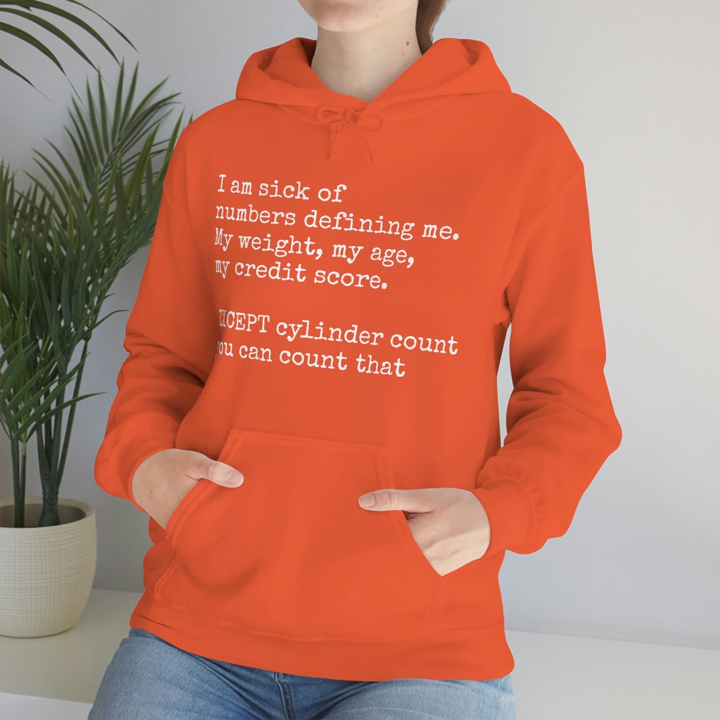 Horsepower Counts - Unisex Heavy Blend™ Hooded Sweatshirt