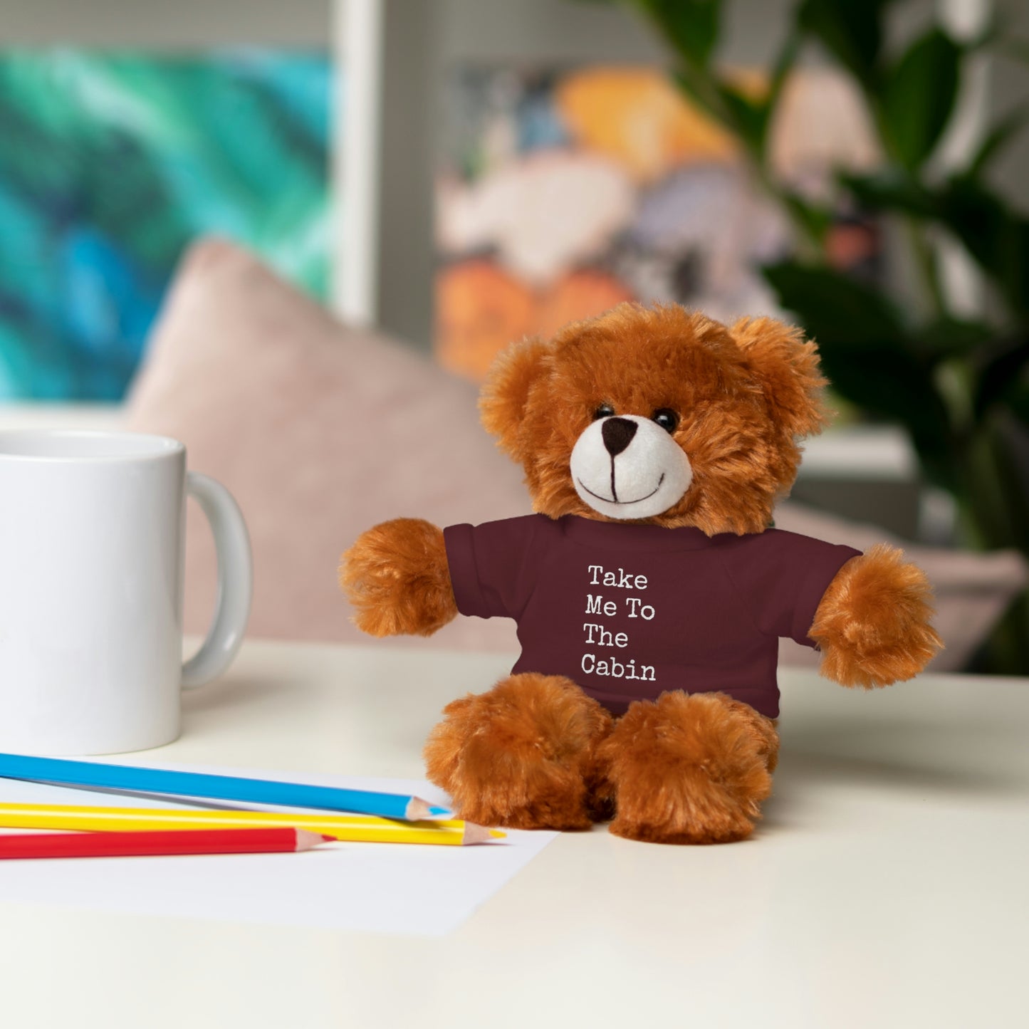 Take Me To The Cabin - 3+ Toddler / Child - Stuffed Animals with Tee